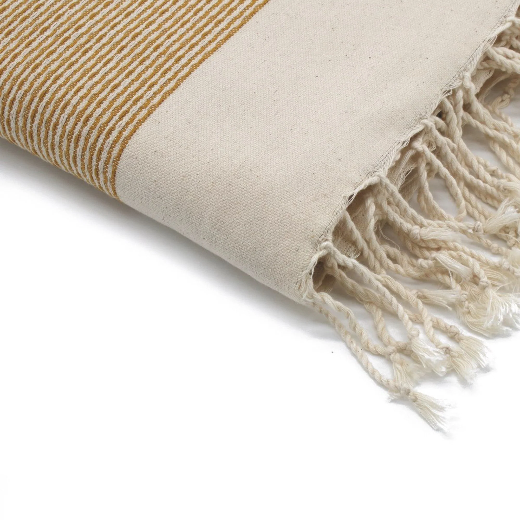 Fouta - Coton - Jaune Moutarde - Rio - Image 3
