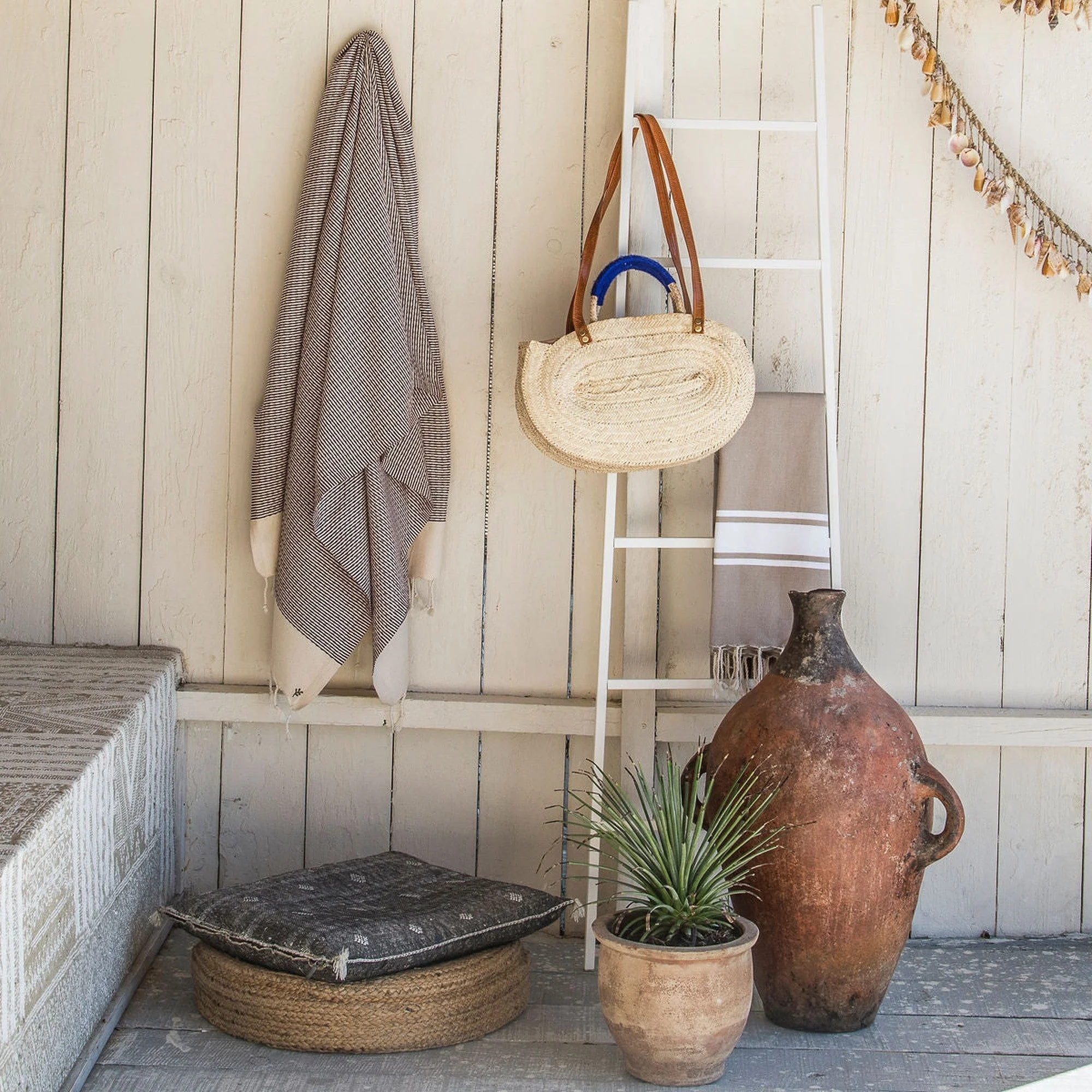 Fouta - Coton - Prune - Rio - Image 2