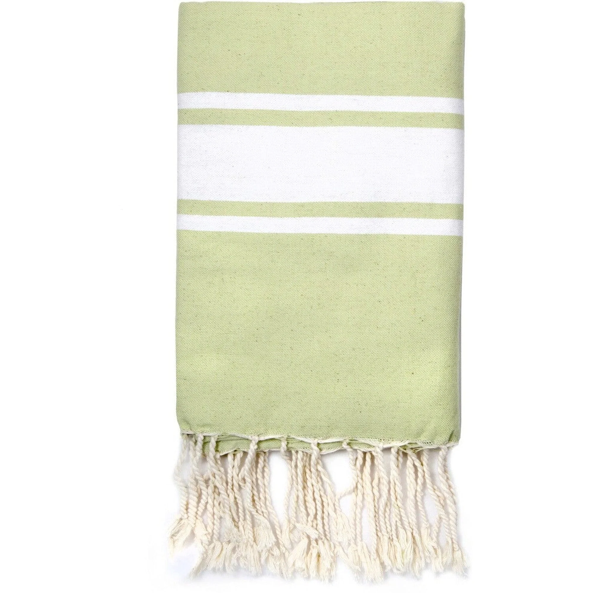Fouta - Coton - Vert Amande - St Tropez - Image 2