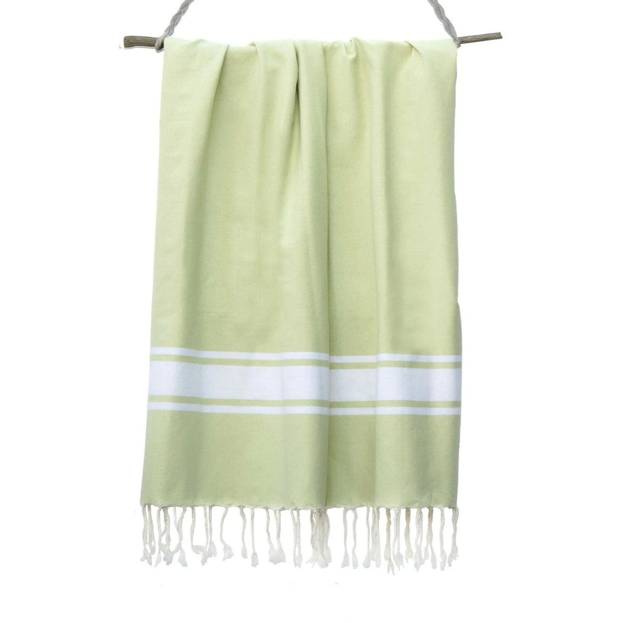 Fouta - Coton - Vert Amande - St Tropez - Image 4