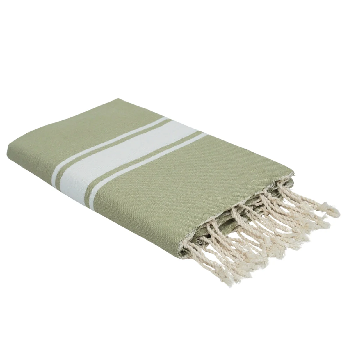 Fouta - Coton - Vert Amande - St Tropez - Image 8