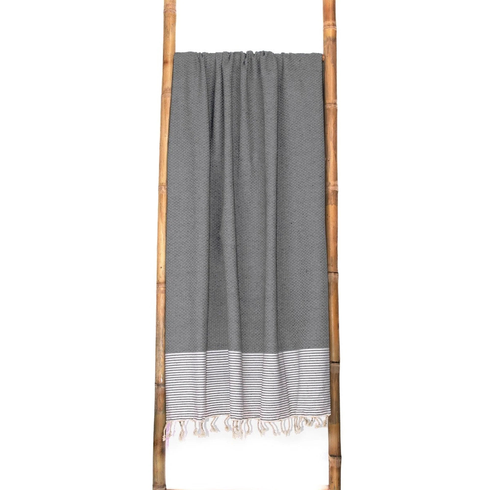 Fouta XXL - Coton - Gris Moyen - Ibiza - Image 3
