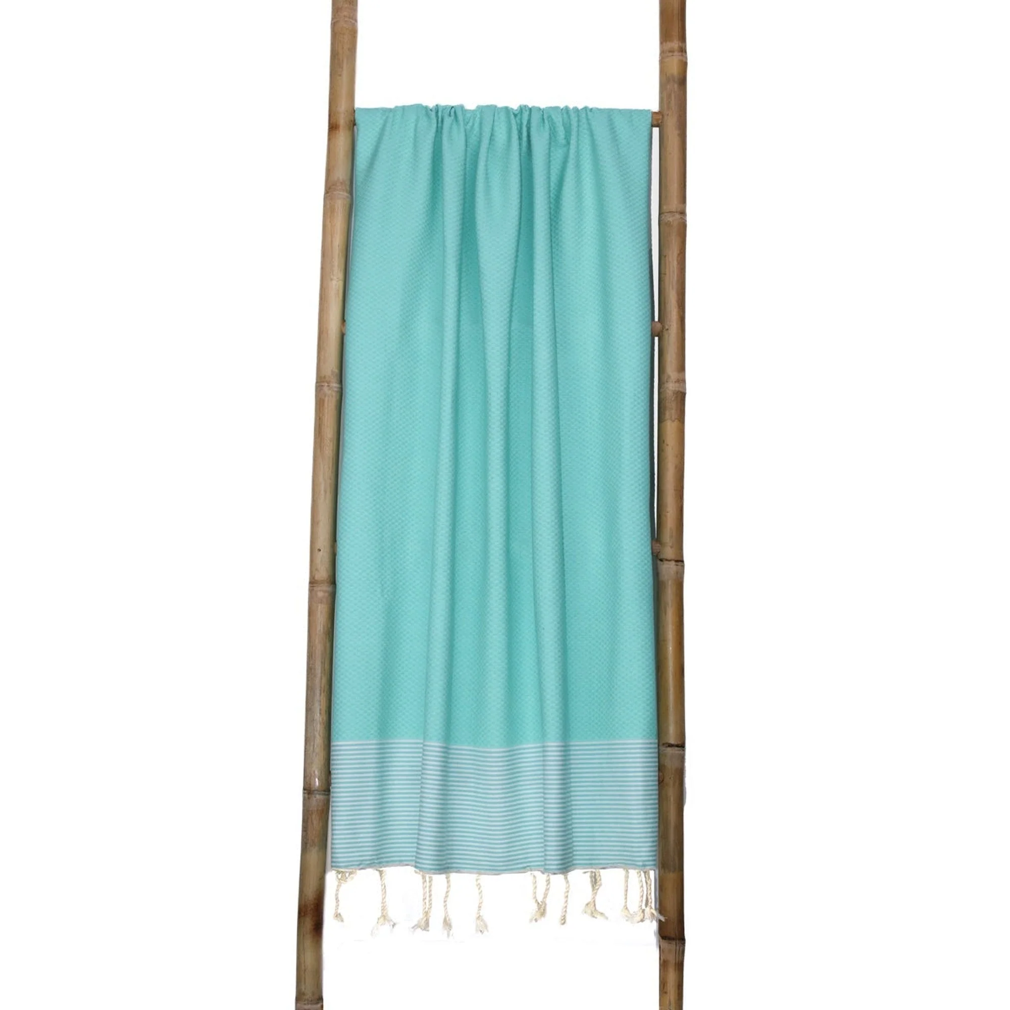 Fouta XXL - Coton - Vert Turquoise - Ibiza - Image 3