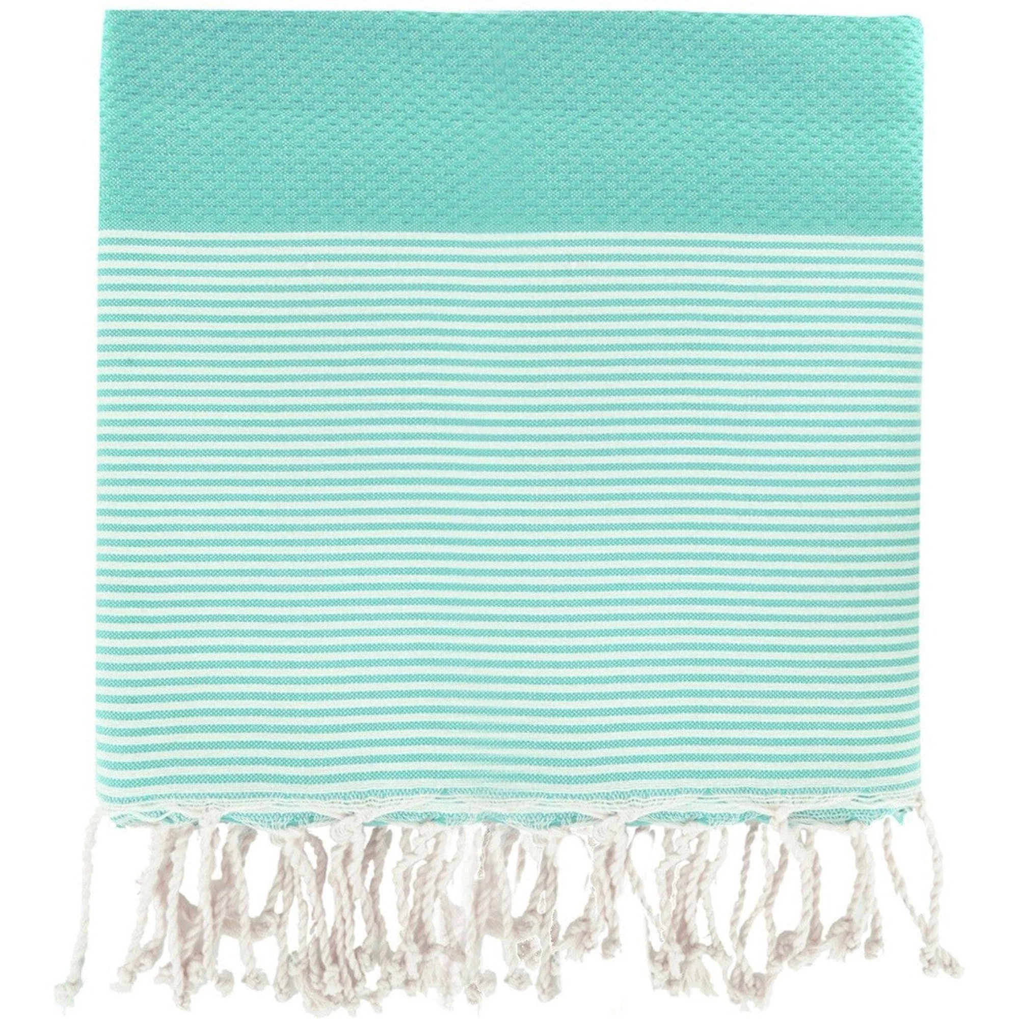 Fouta XXL - Coton - Vert Turquoise - Ibiza - Image 4