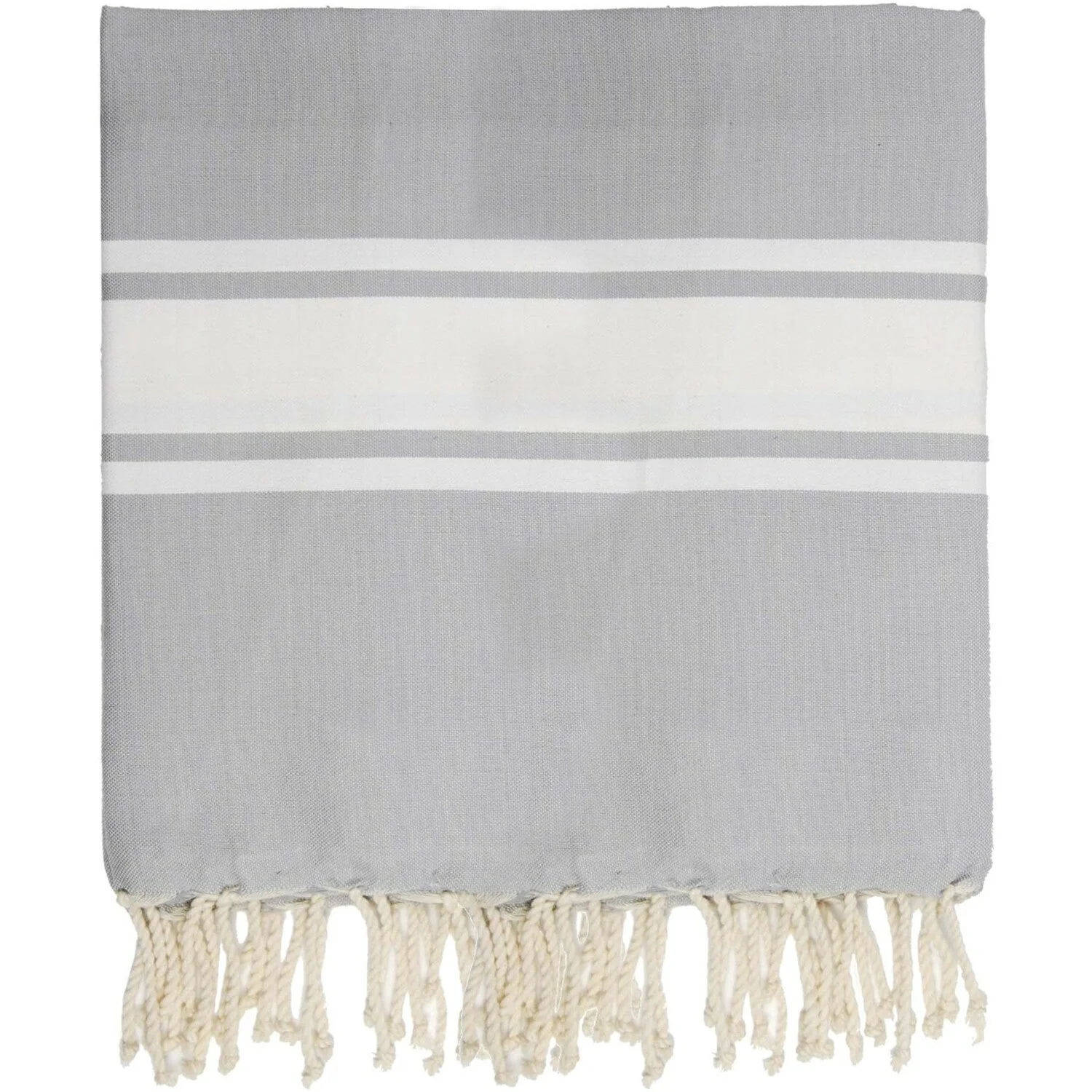 Fouta XXL - Coton - Gris Perle - St Tropez - Image 8