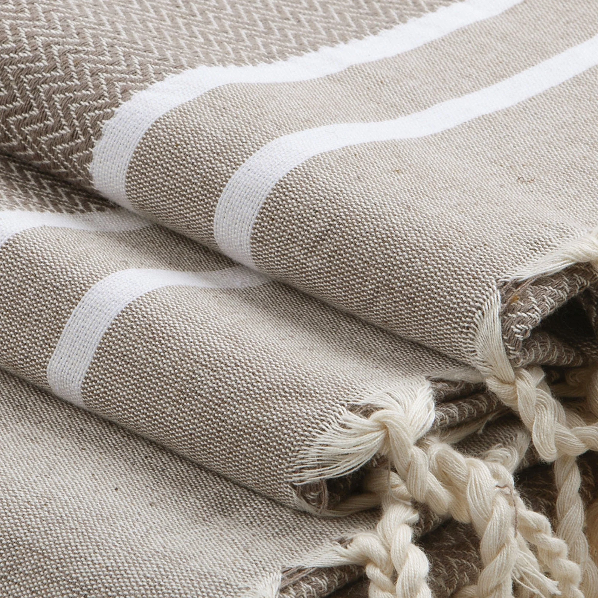 Foutas De Bain 1 2 - Coton - Taupe - Stockholm - Image 3
