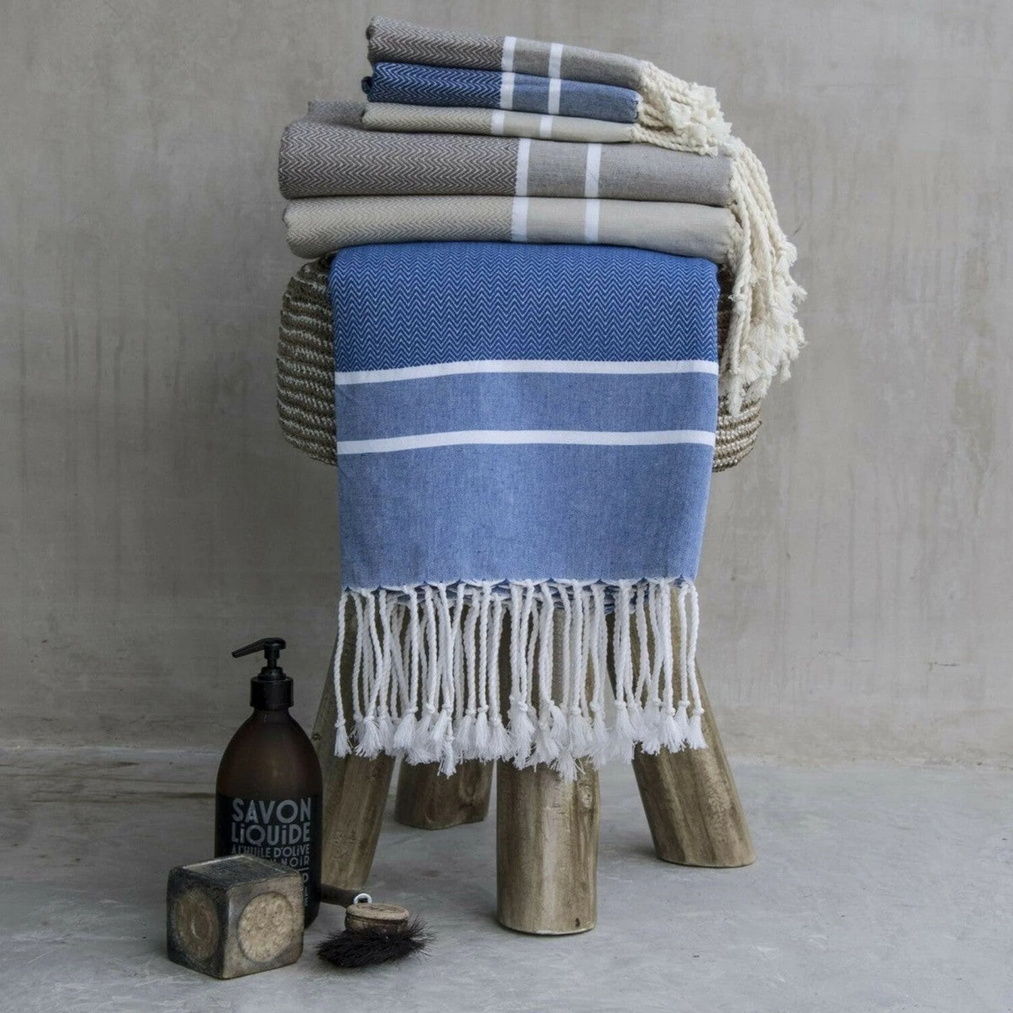 Foutas De Bain 1 2 - Coton - Taupe - Stockholm - Image 5