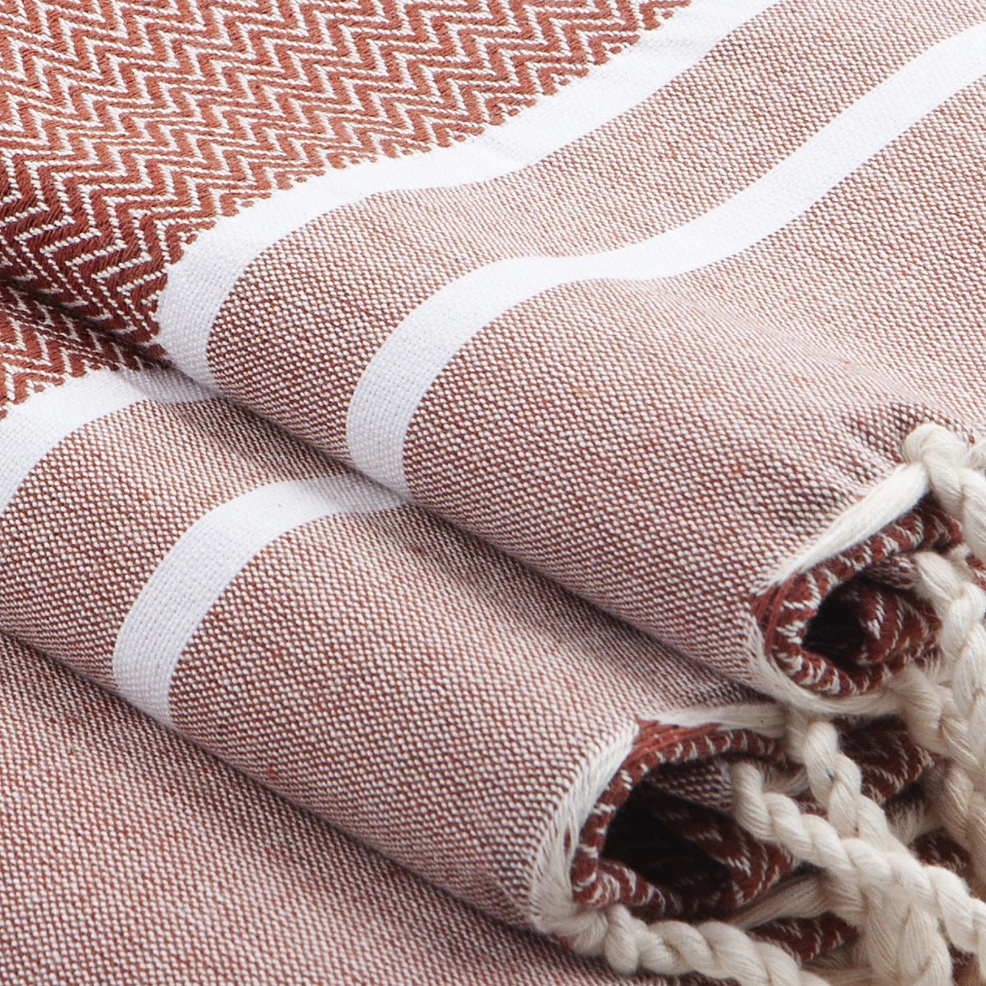 Foutas De Bain 1 2 - Coton - Rouge Tomette - Stockholm - Image 3