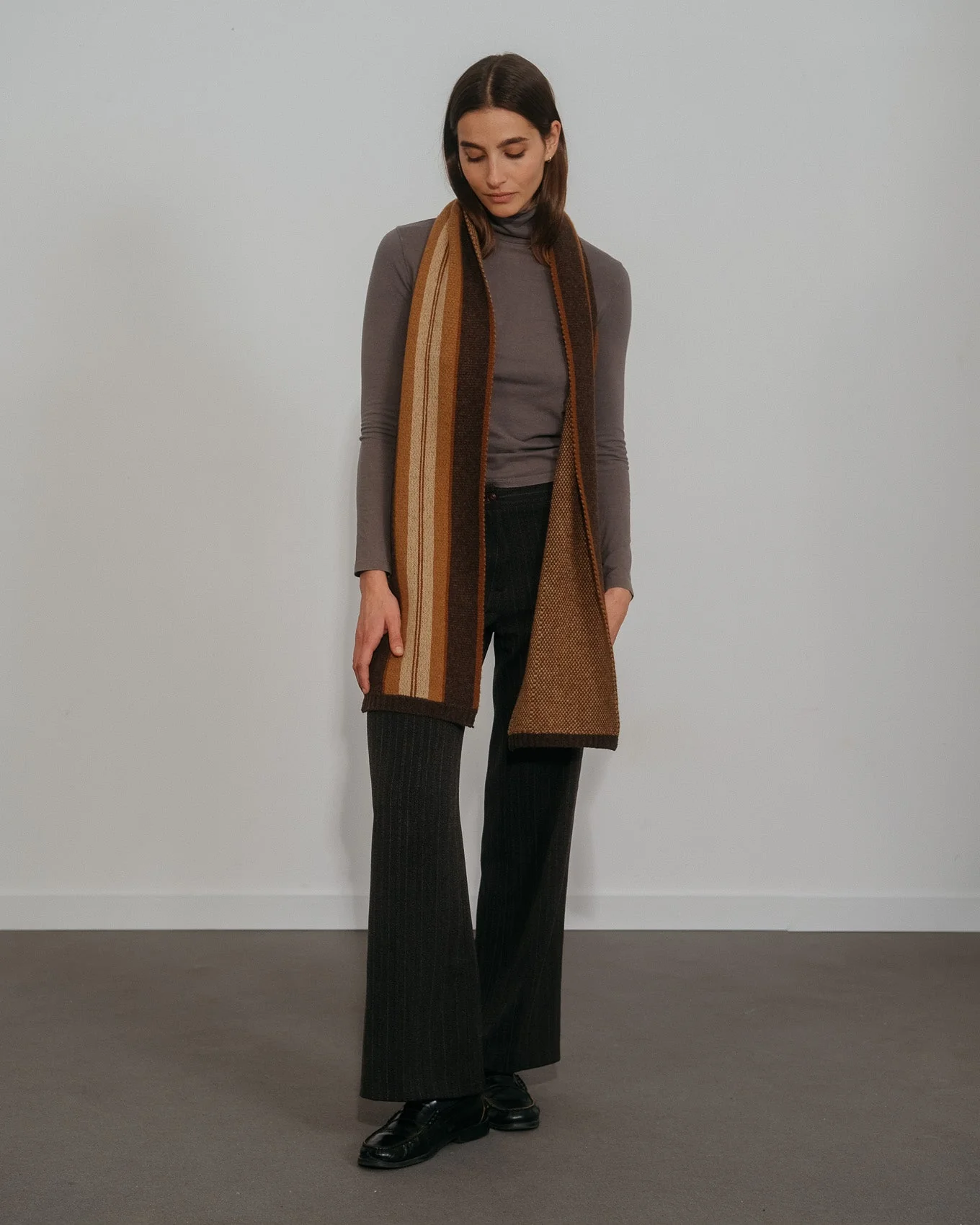 Écharpe Francesca - Marron - Image 6
