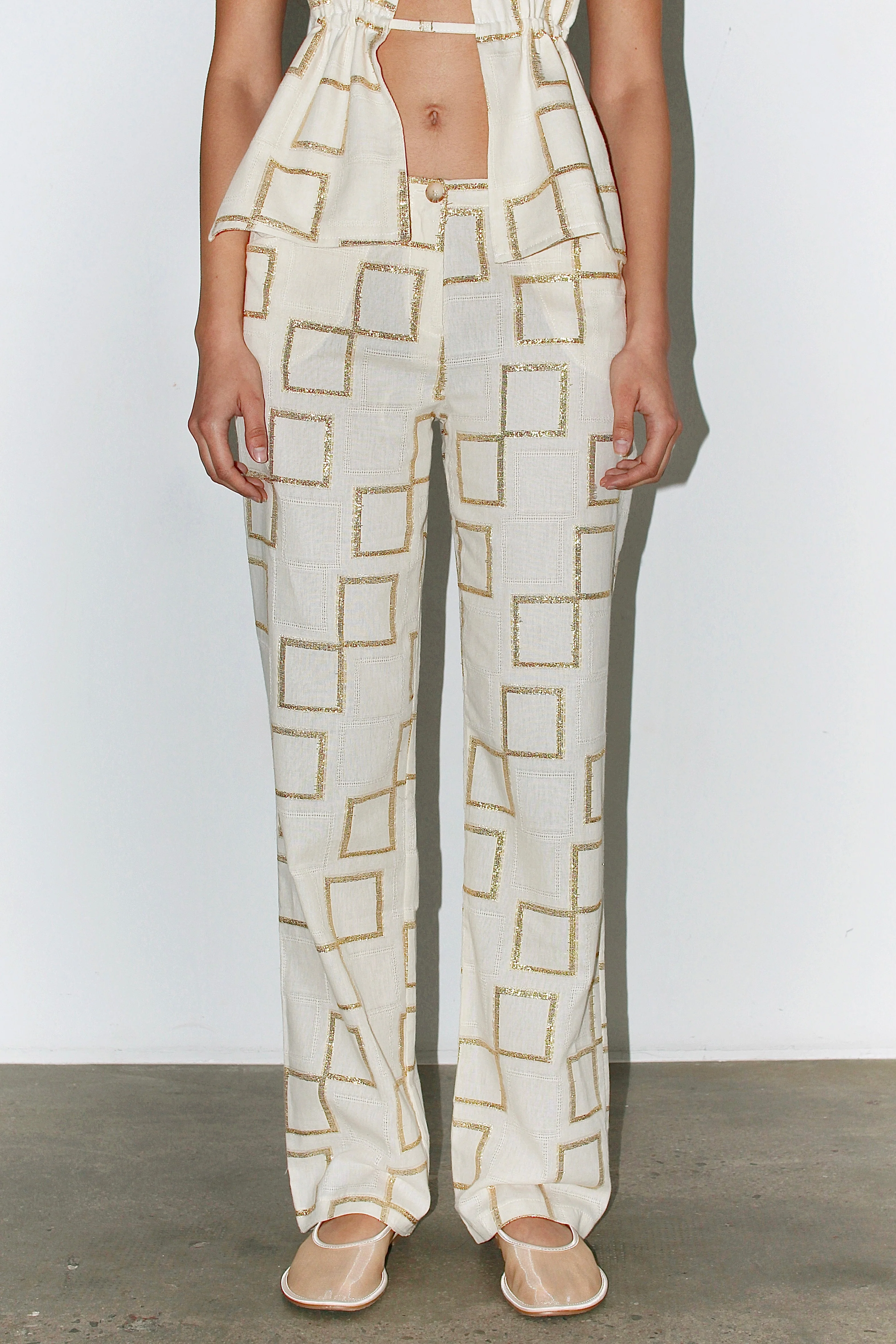 Pantalon Francesca - Off White - Image 3