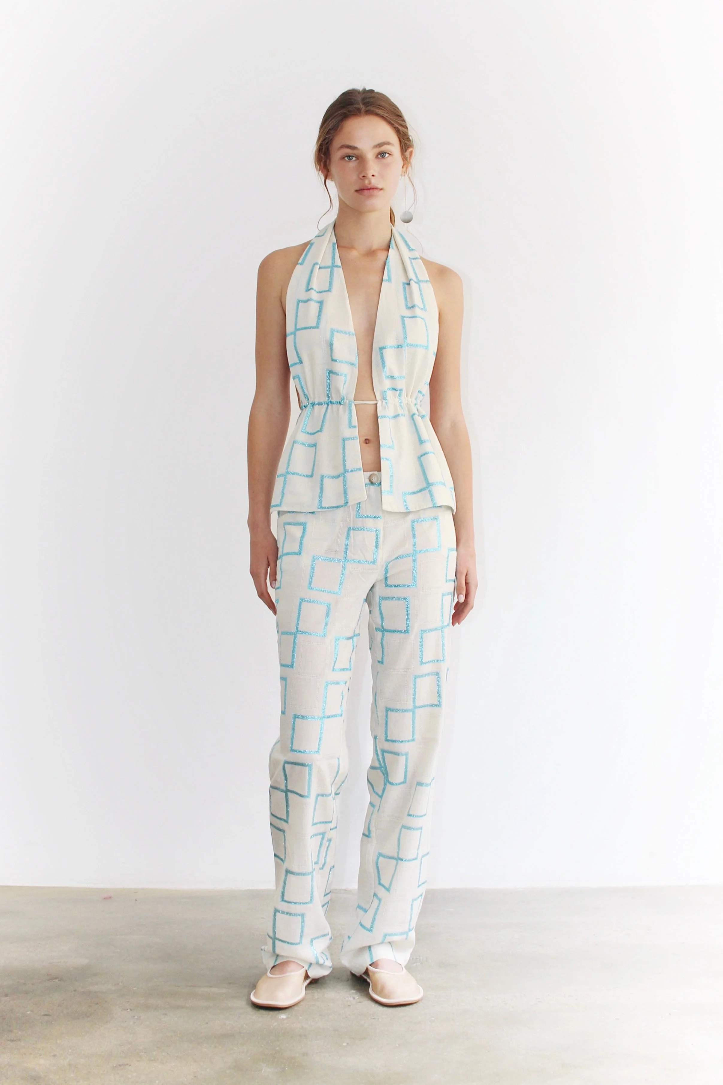 Pantalon Francesca - Blue - Image 3