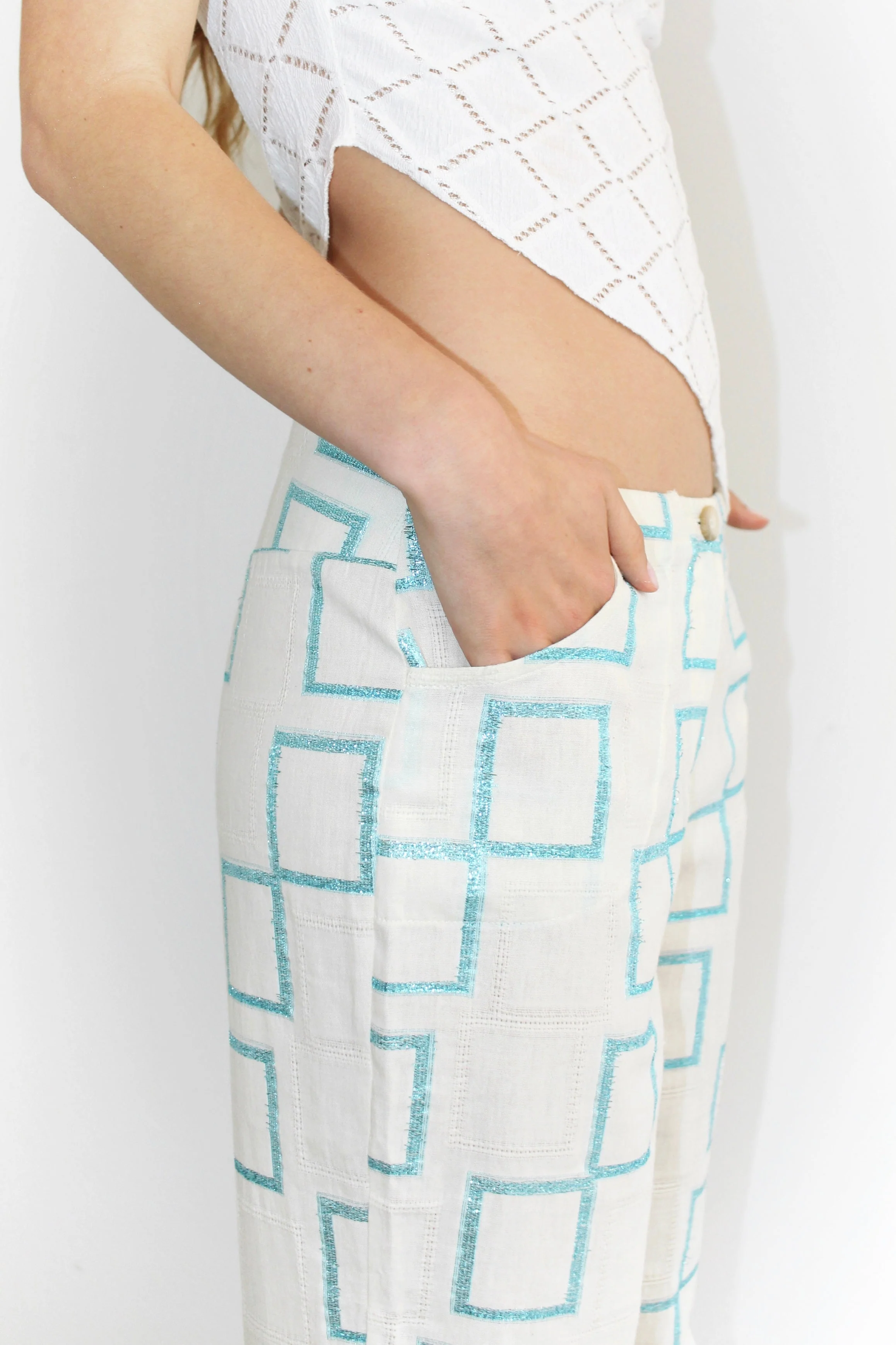 Pantalon Francesca - Blue - Image 4