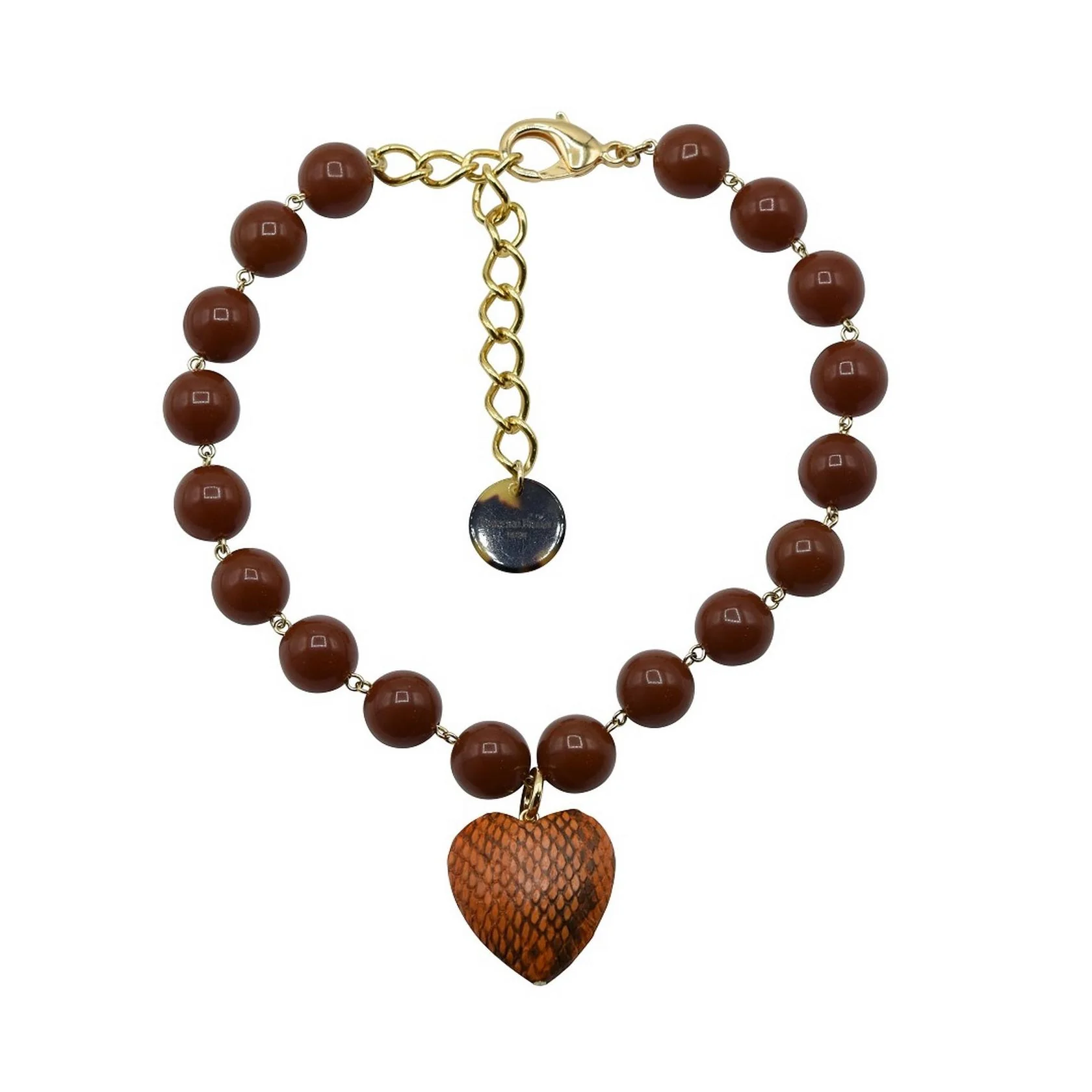 Collier Britney - Marron - Image 2