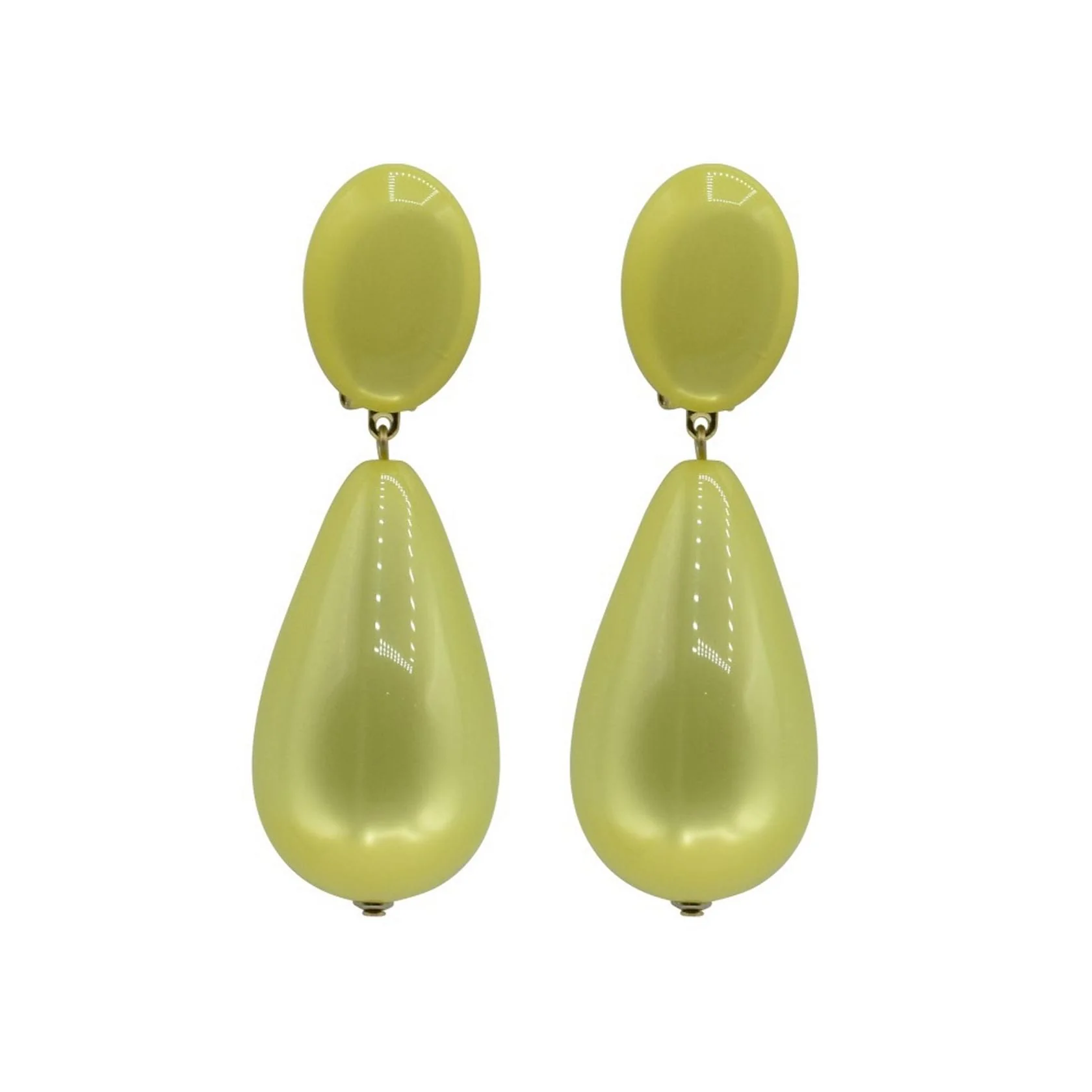 Boucles D'Oreilles Cayenne - Jaune - Image 2