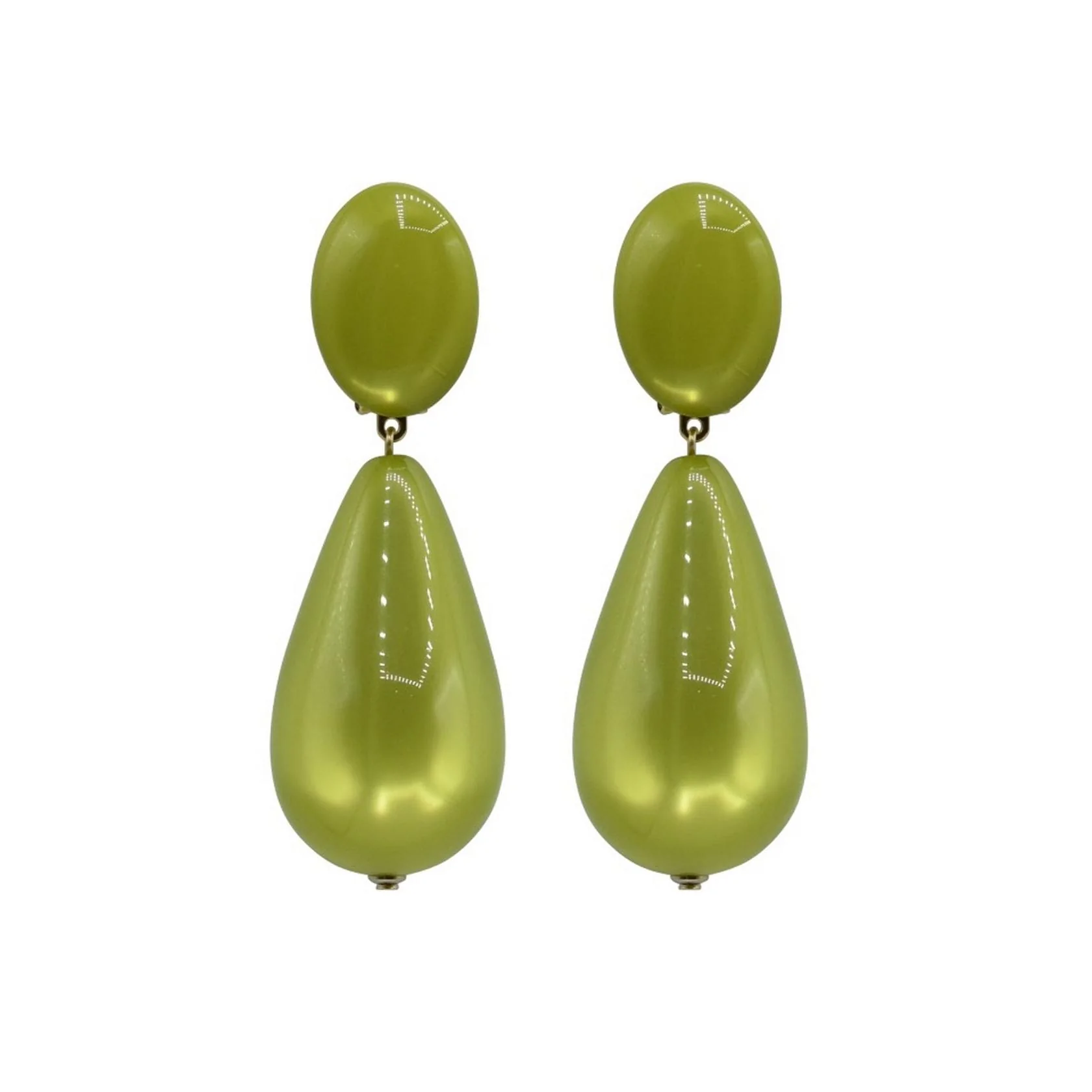 Boucles D'Oreilles Cayenne - Olive - Image 2