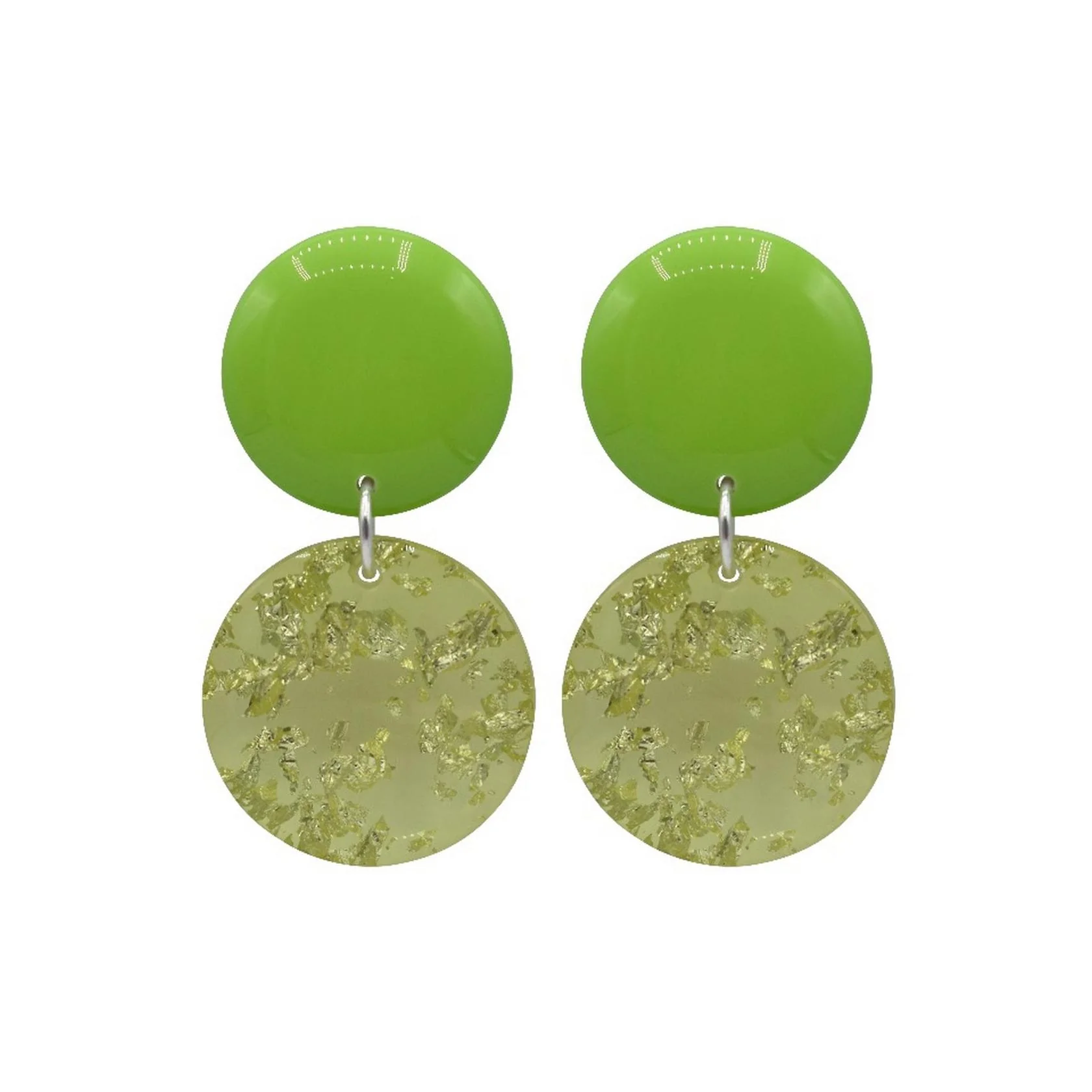 Boucles D'Oreilles Exumas - Vert - Image 2
