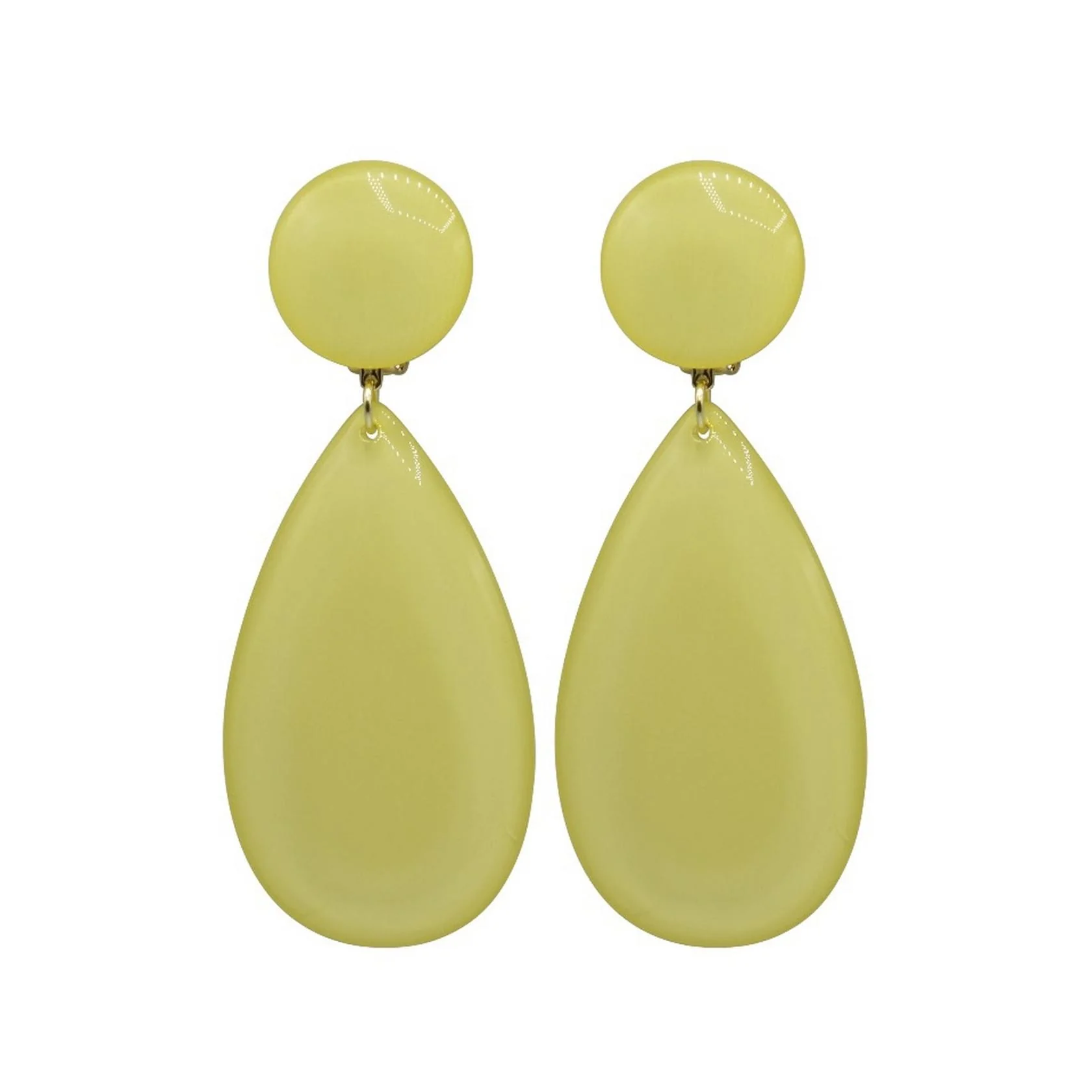 Boucles D'Oreilles Lima - Jaune - Image 2
