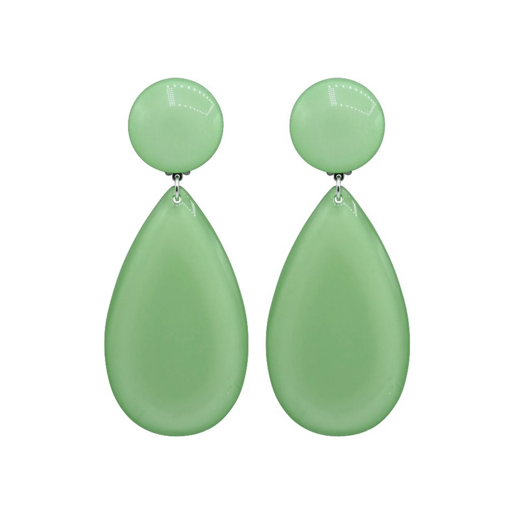 Boucles D'Oreilles Lima - Menthe - Image 2
