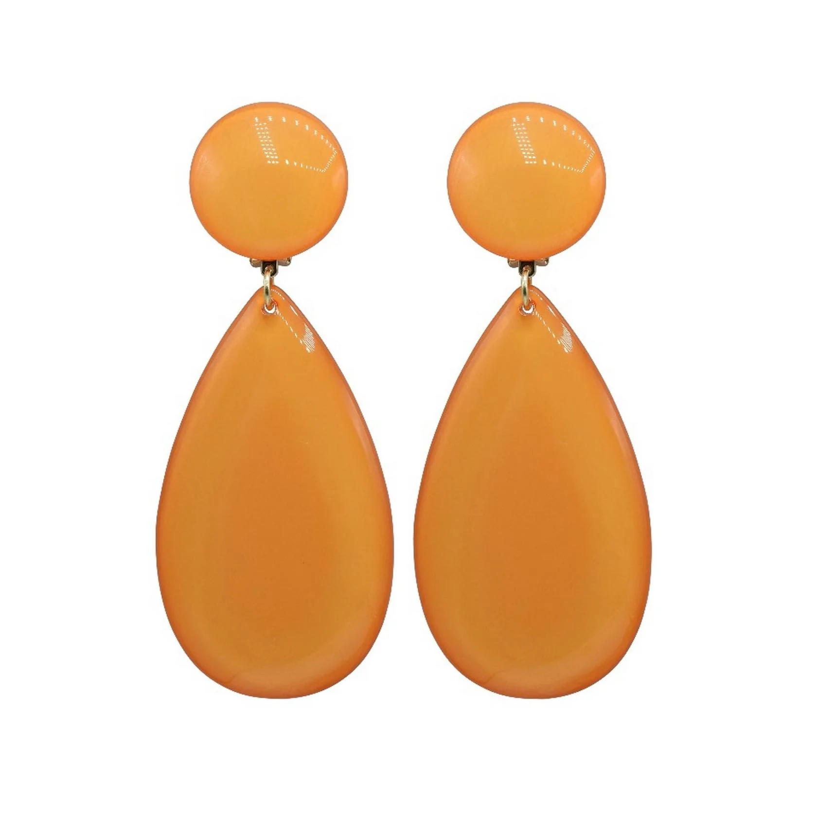 Boucles D'Oreilles Lima - Orange - Image 2