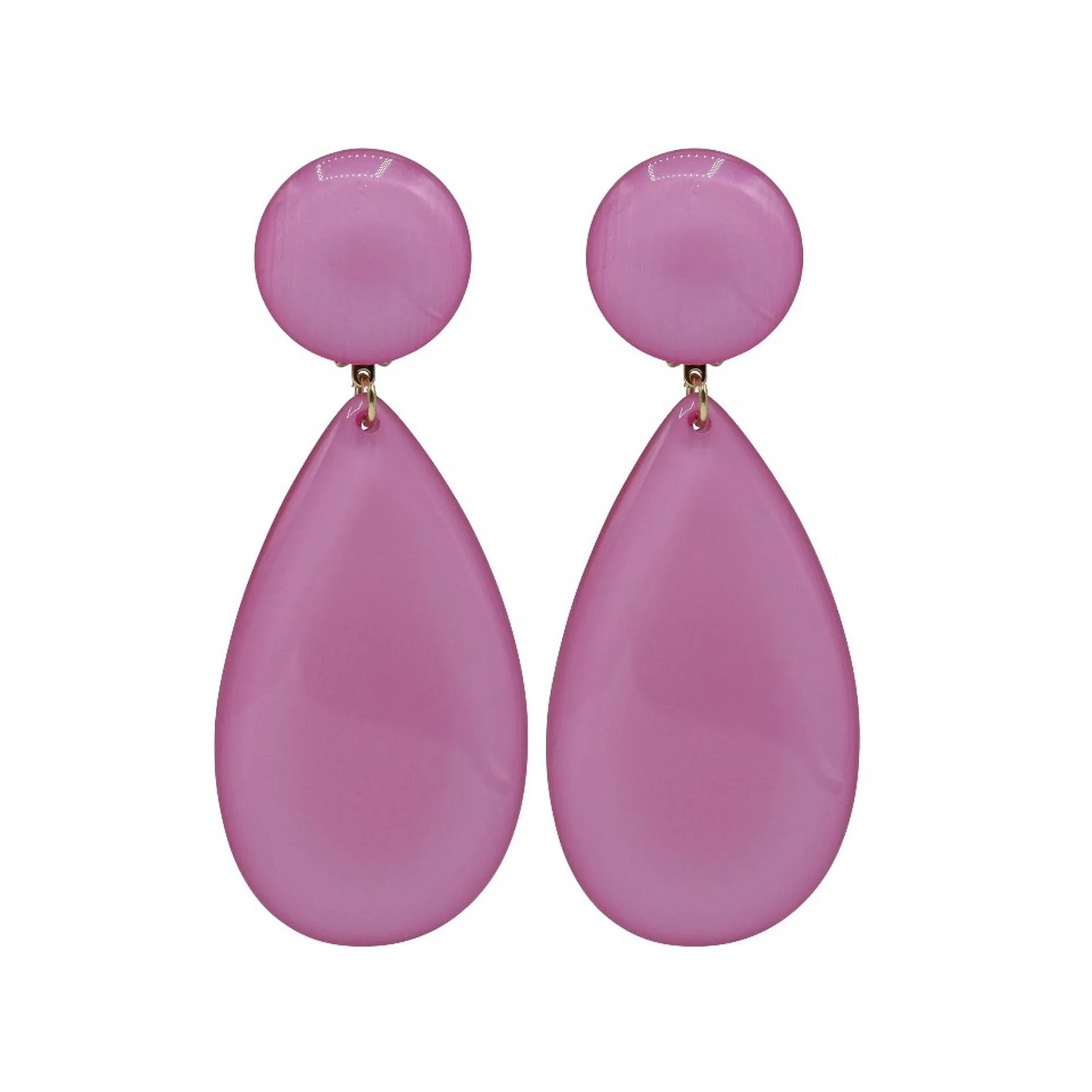 Boucles D'Oreilles Lima - Rose - Image 2
