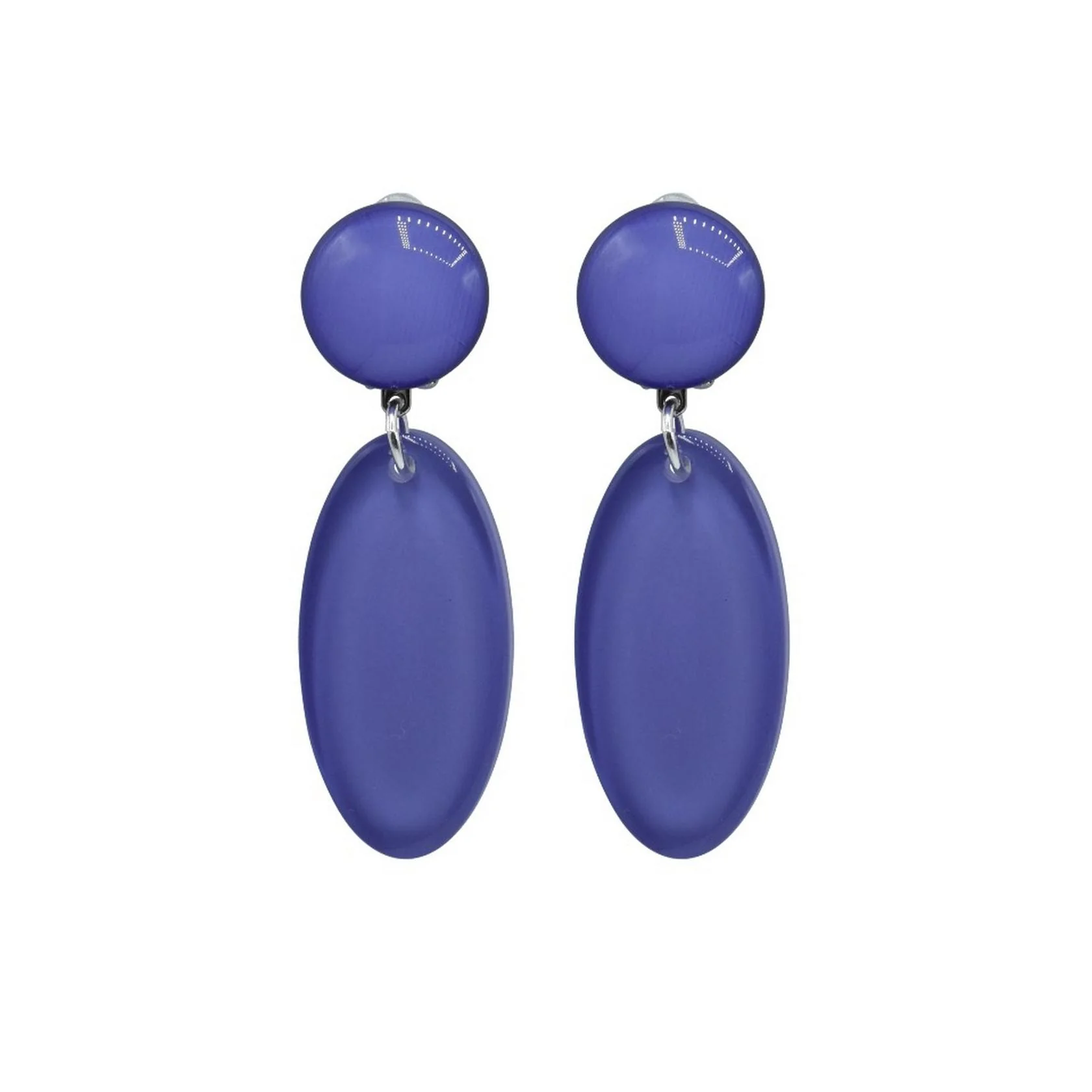 Boucles D'Oreilles Lima S - Violet - Image 2