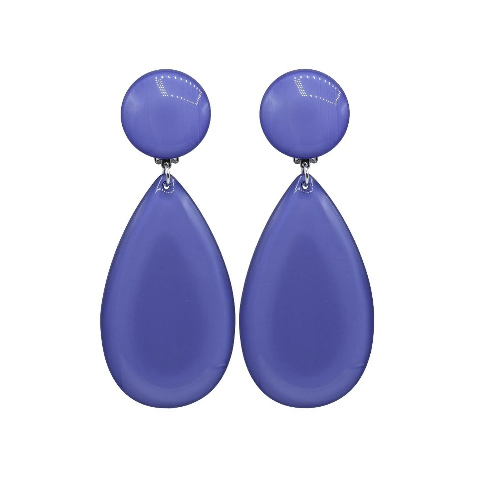 Boucles D'Oreilles Lima - Violet - Image 2