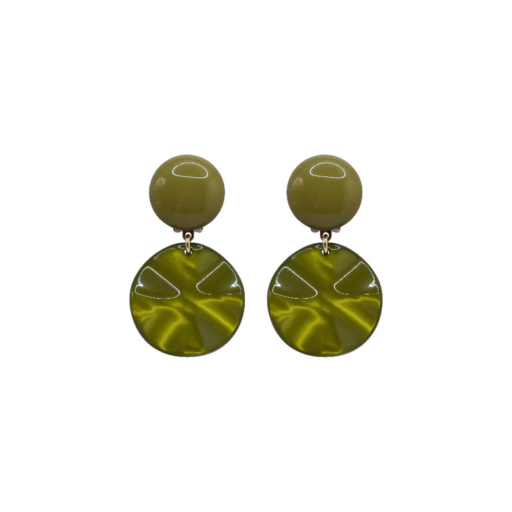 Boucles D'Oreilles Venus Xs - Kaki - Image 2