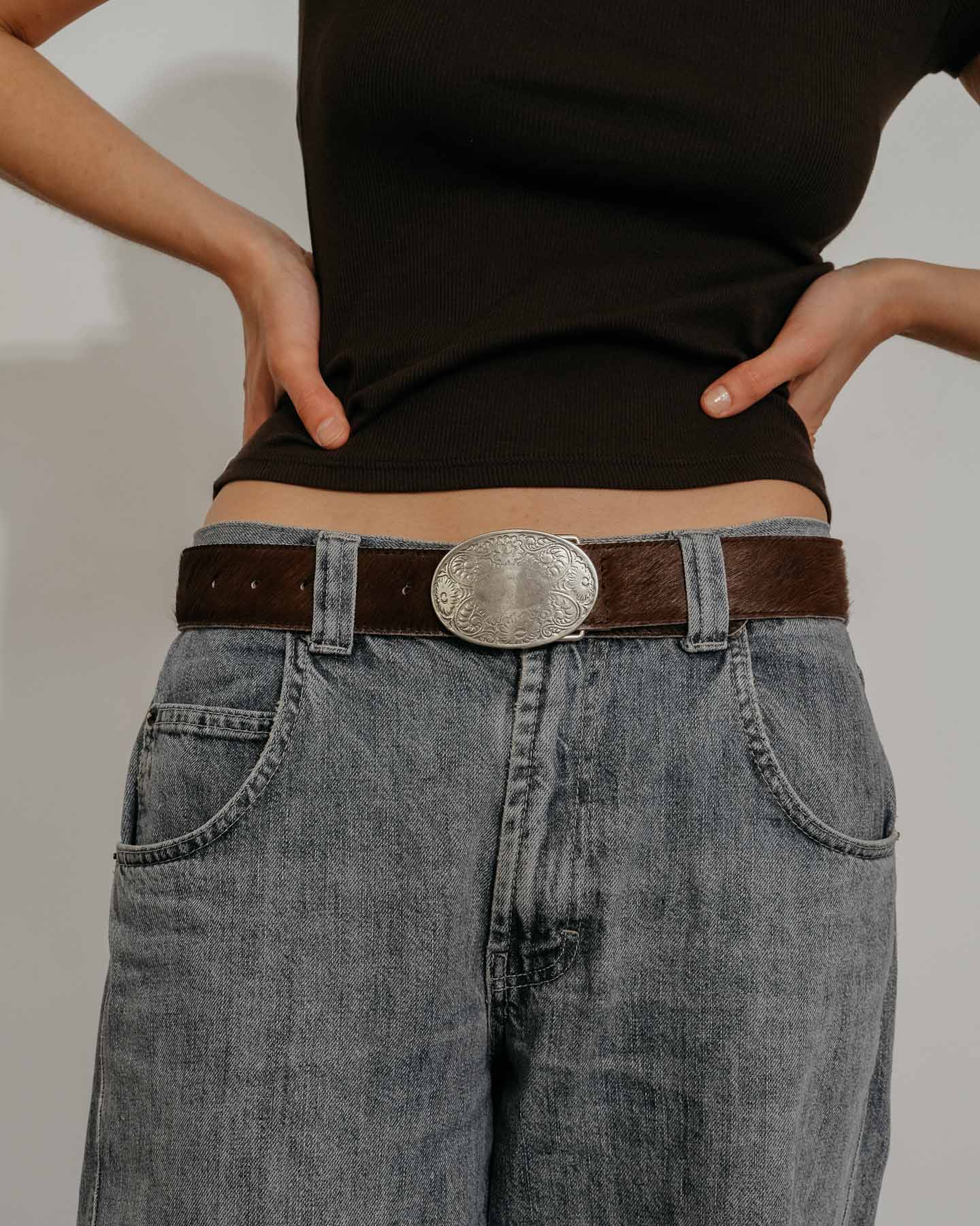 Ceinture Frankie - Chocolat - Image 2