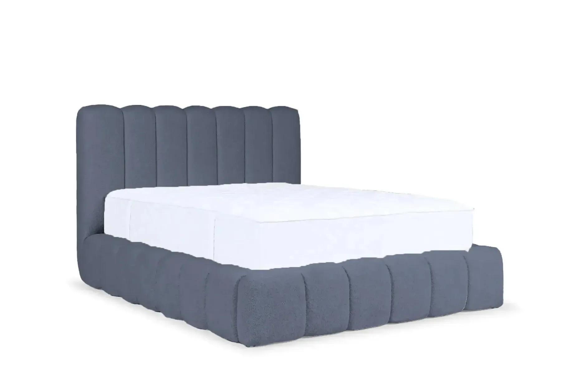 Garance - Lit Coffre Tissu Chenille 140X200Cm - Image 26