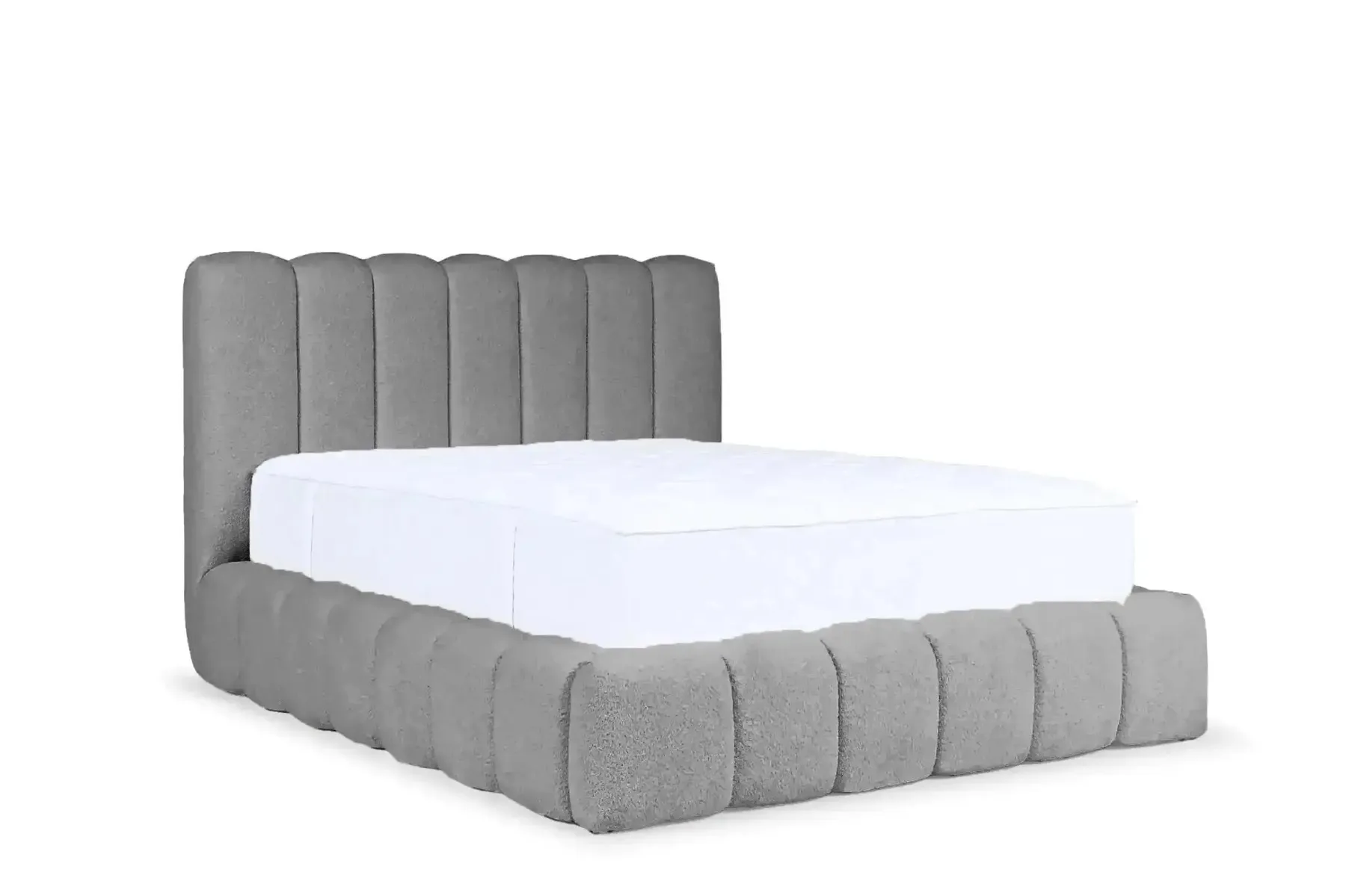Garance - Lit Coffre Tissu Chenille 140X200Cm - Image 37