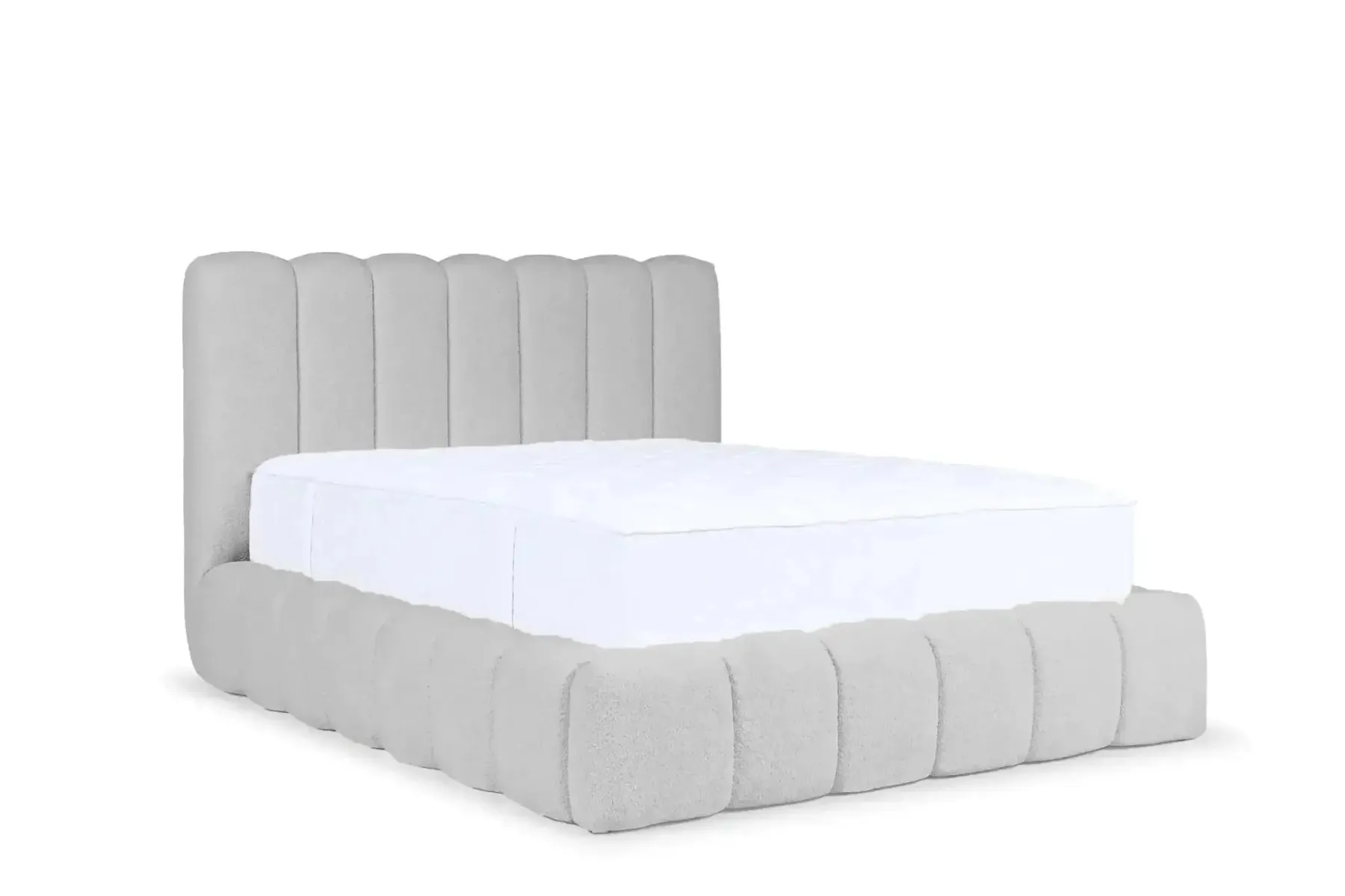 Garance - Lit Coffre Tissu Chenille 140X200Cm - Image 47