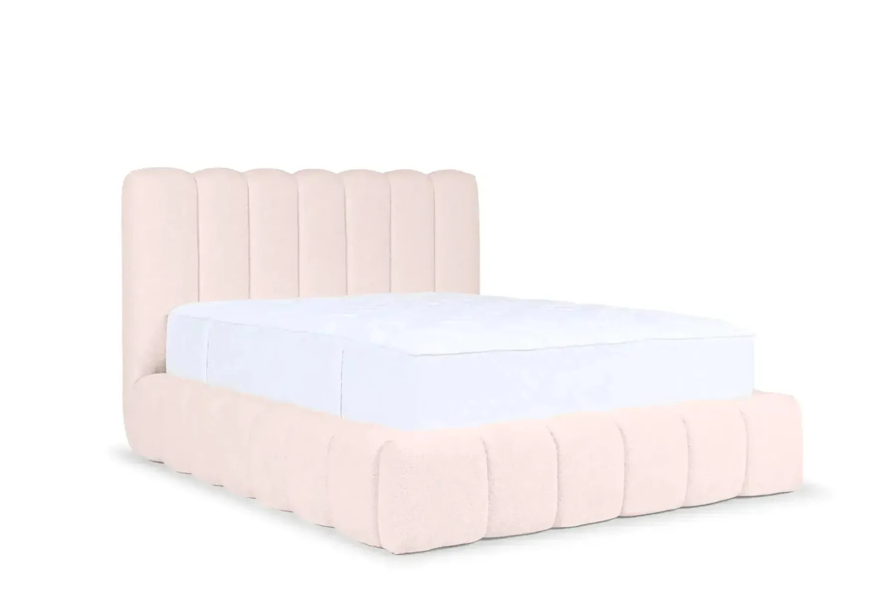 Garance - Lit Coffre Tissu Chenille 140X200Cm - Image 56