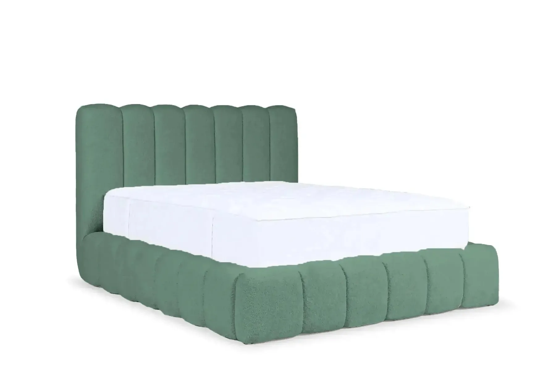 Garance - Lit Coffre Tissu Chenille 140X200Cm - Image 66