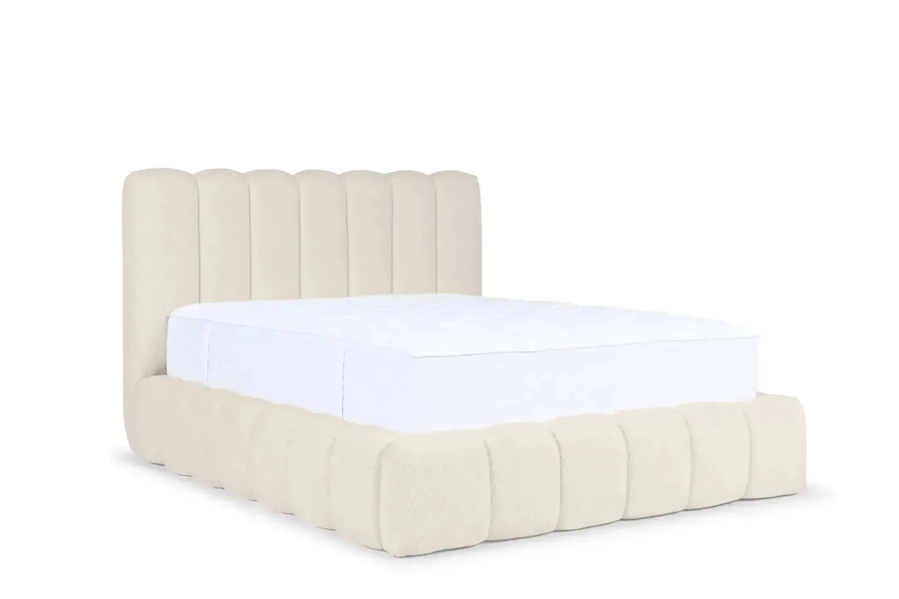 Garance - Lit Coffre Tissu Chenille 140X200Cm - Image 7