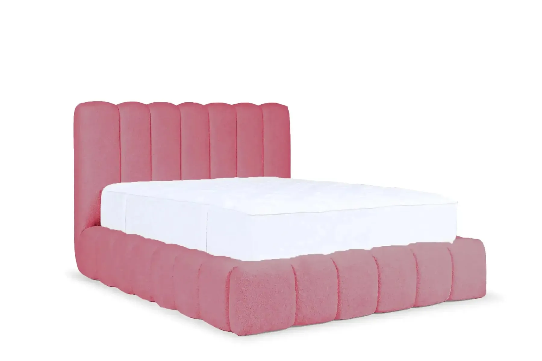 Garance - Lit Coffre Tissu Chenille 140X200Cm - Image 75