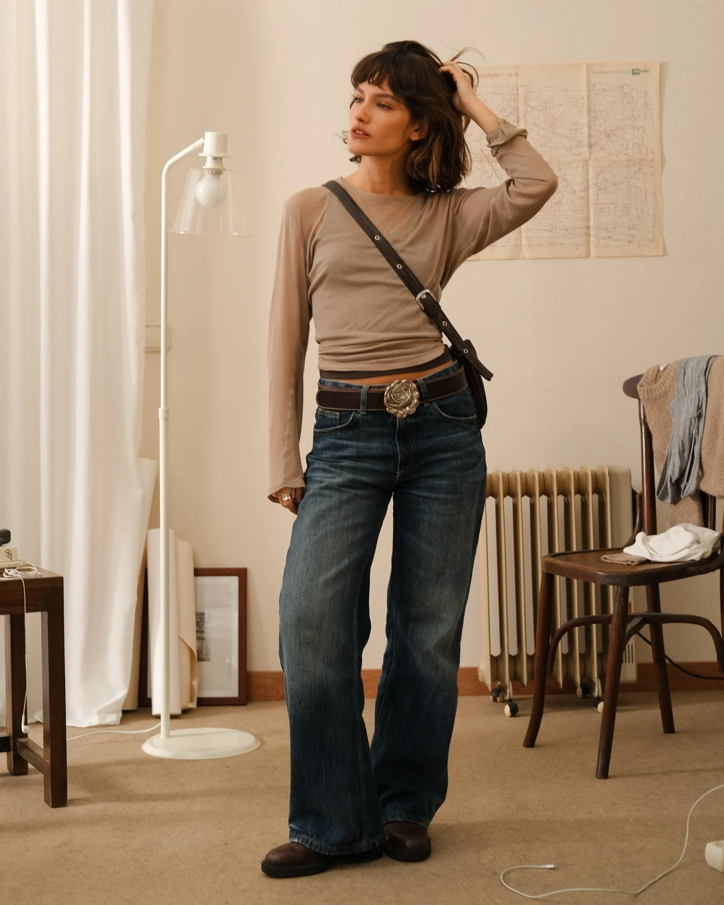 Ceinture Georgina - Chocolat - Image 2