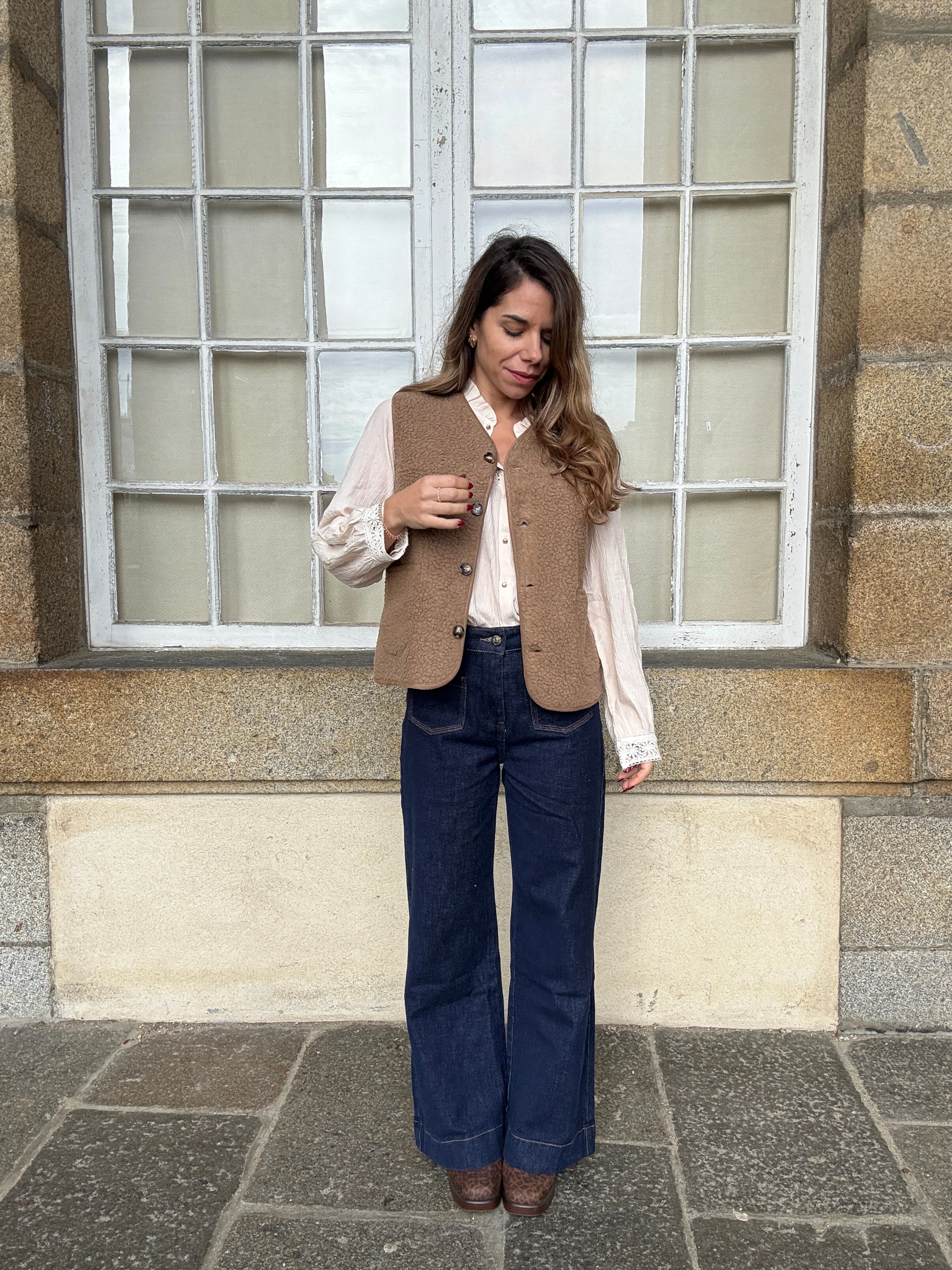 Gilet Berger Arianne Camel - Image 2