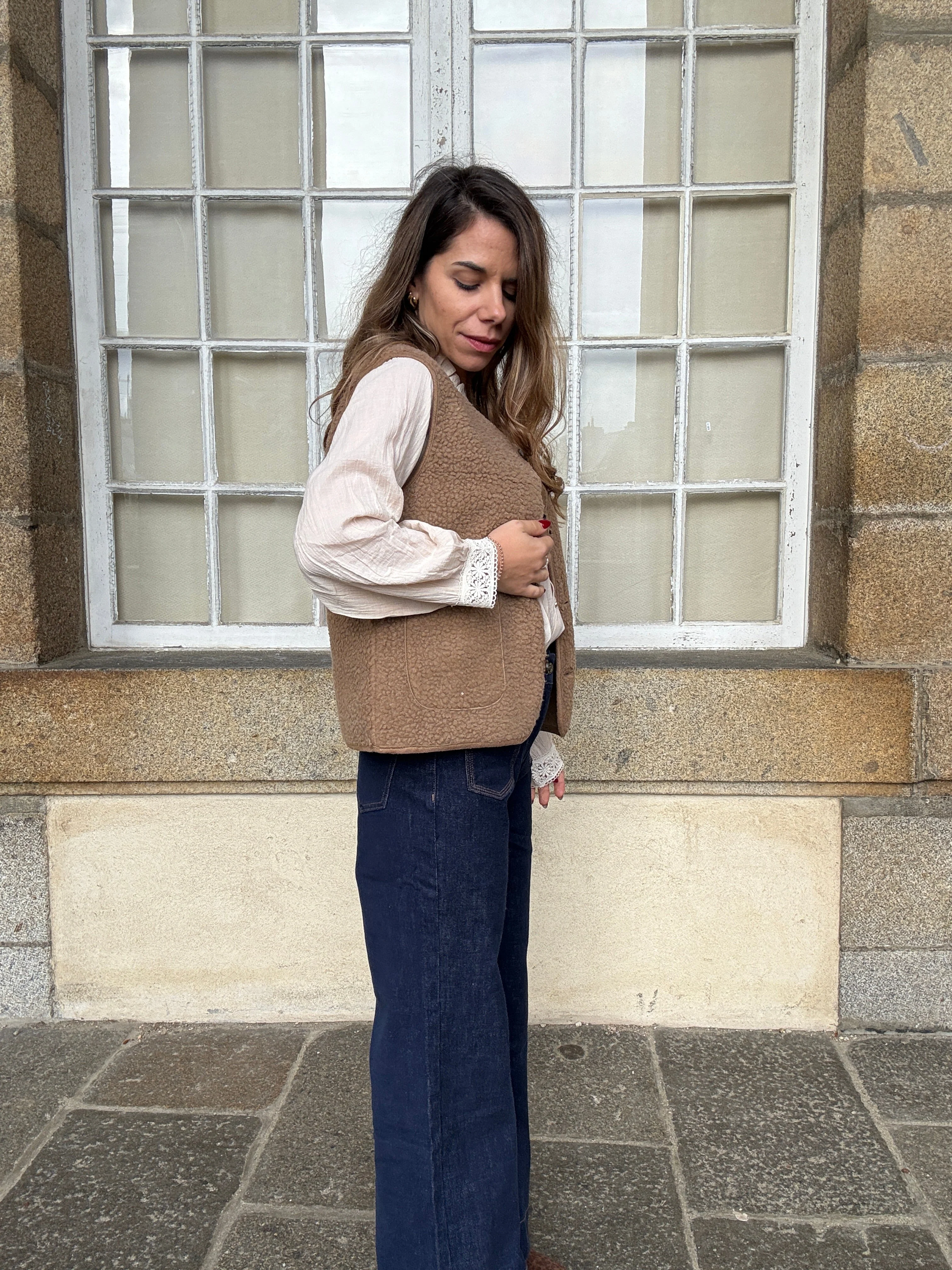 Gilet Berger Arianne Camel - Image 5