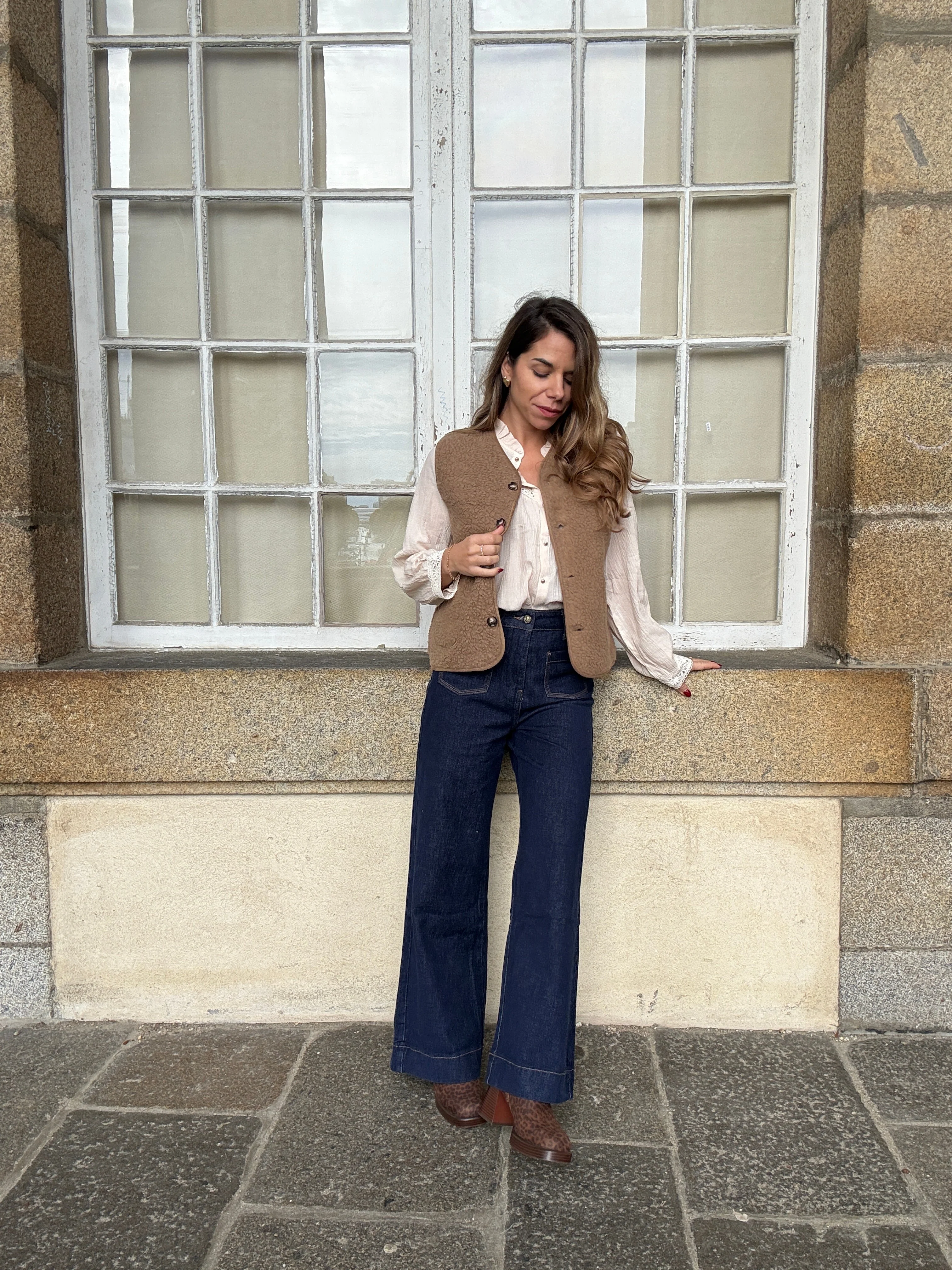 Gilet Berger Arianne Camel - Image 8