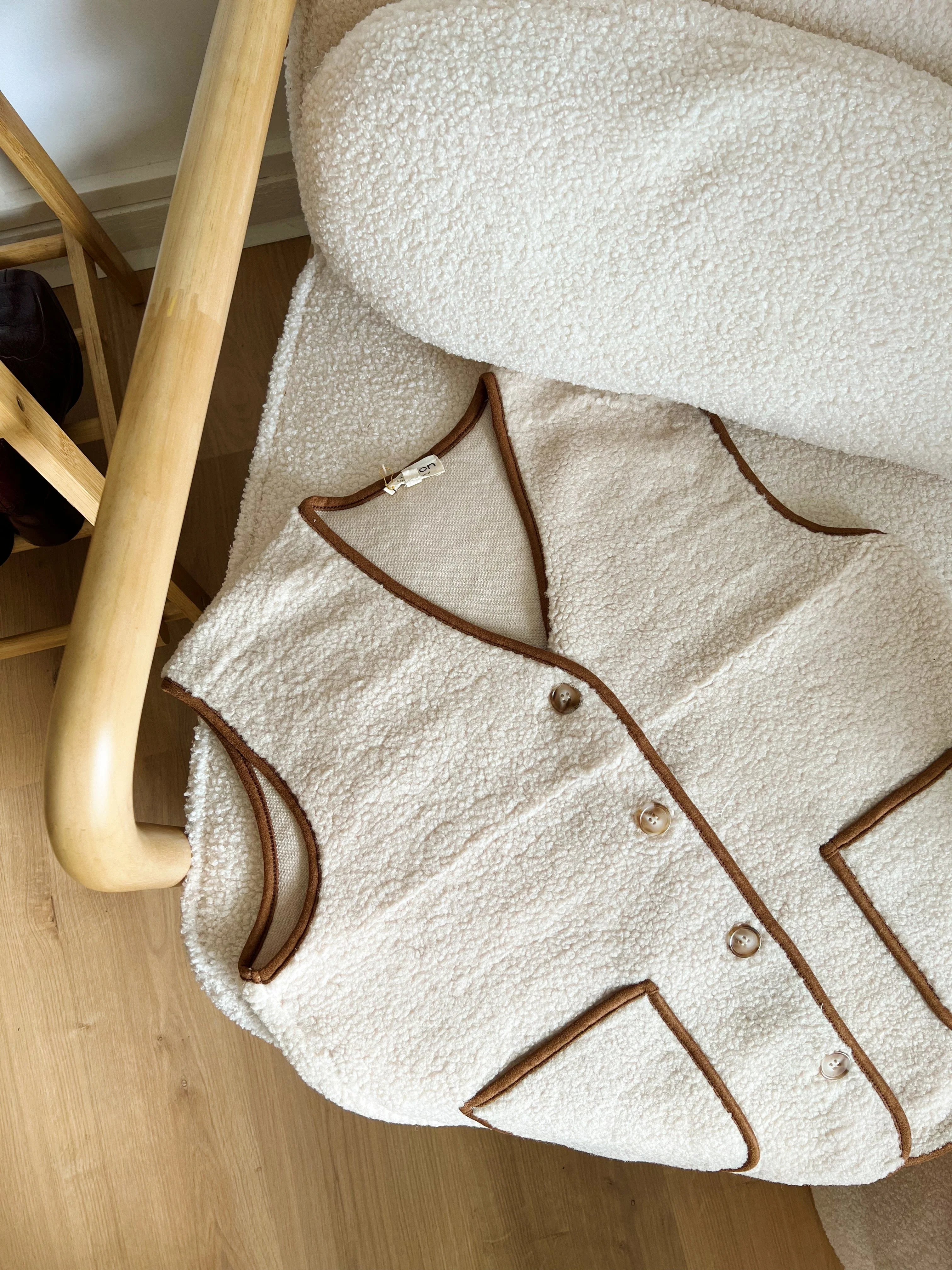 Gilet Berger Laura Beige - Image 7