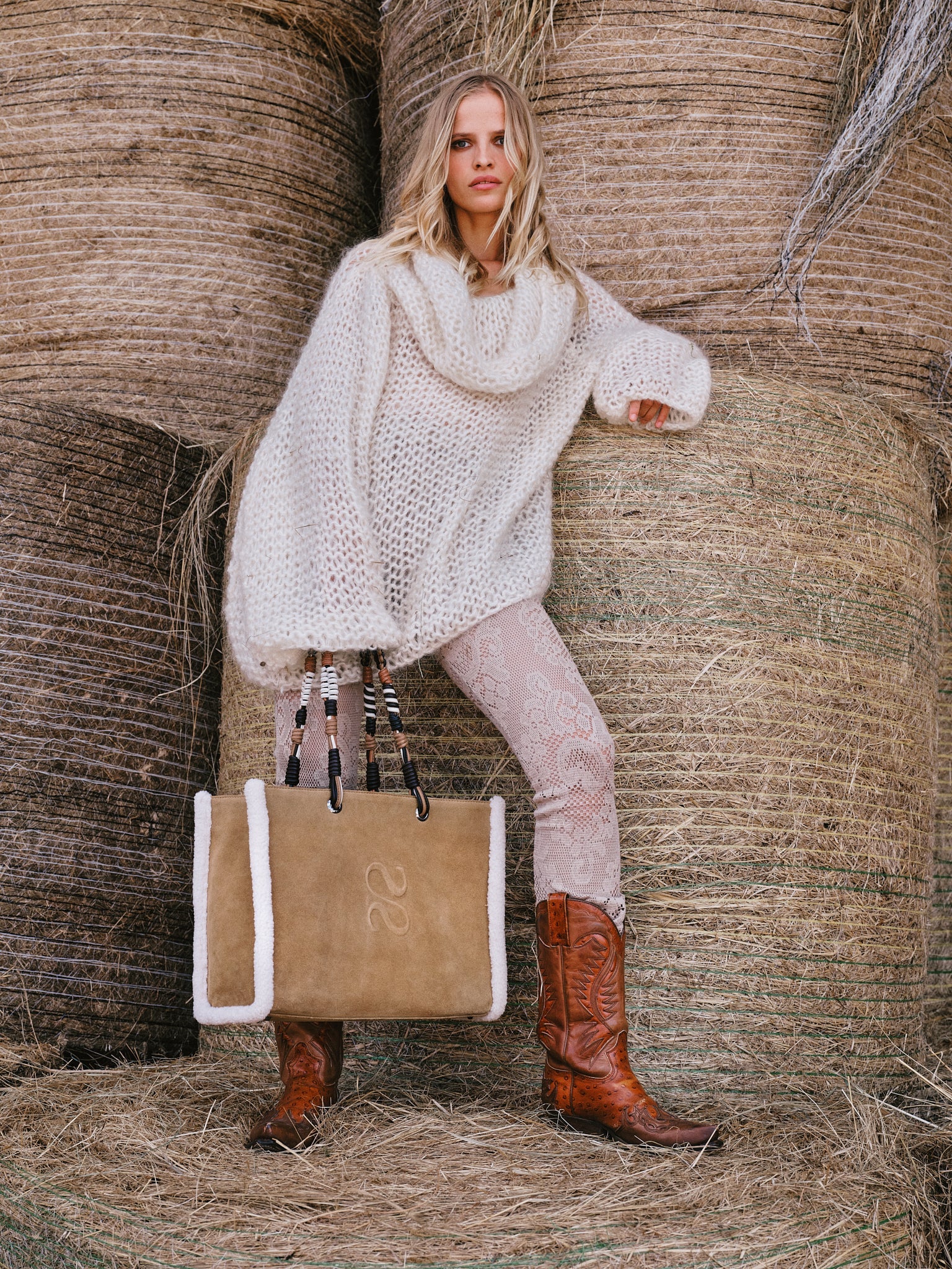 Sac Cuir - Giorgio Velvet Tabac - Image 2