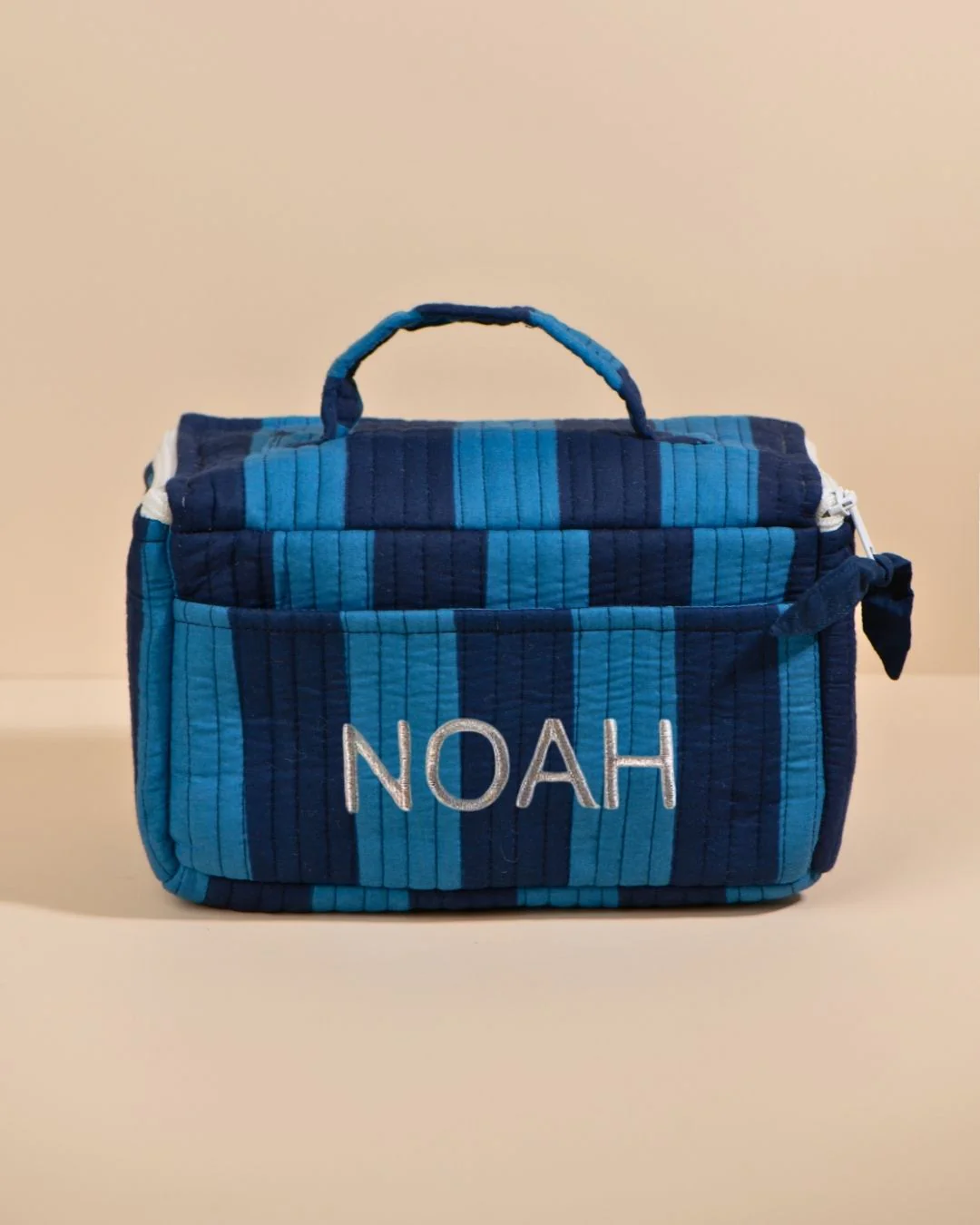 Glacière Lunch Box Neela - Rayures Ultra Bleu - Image 2