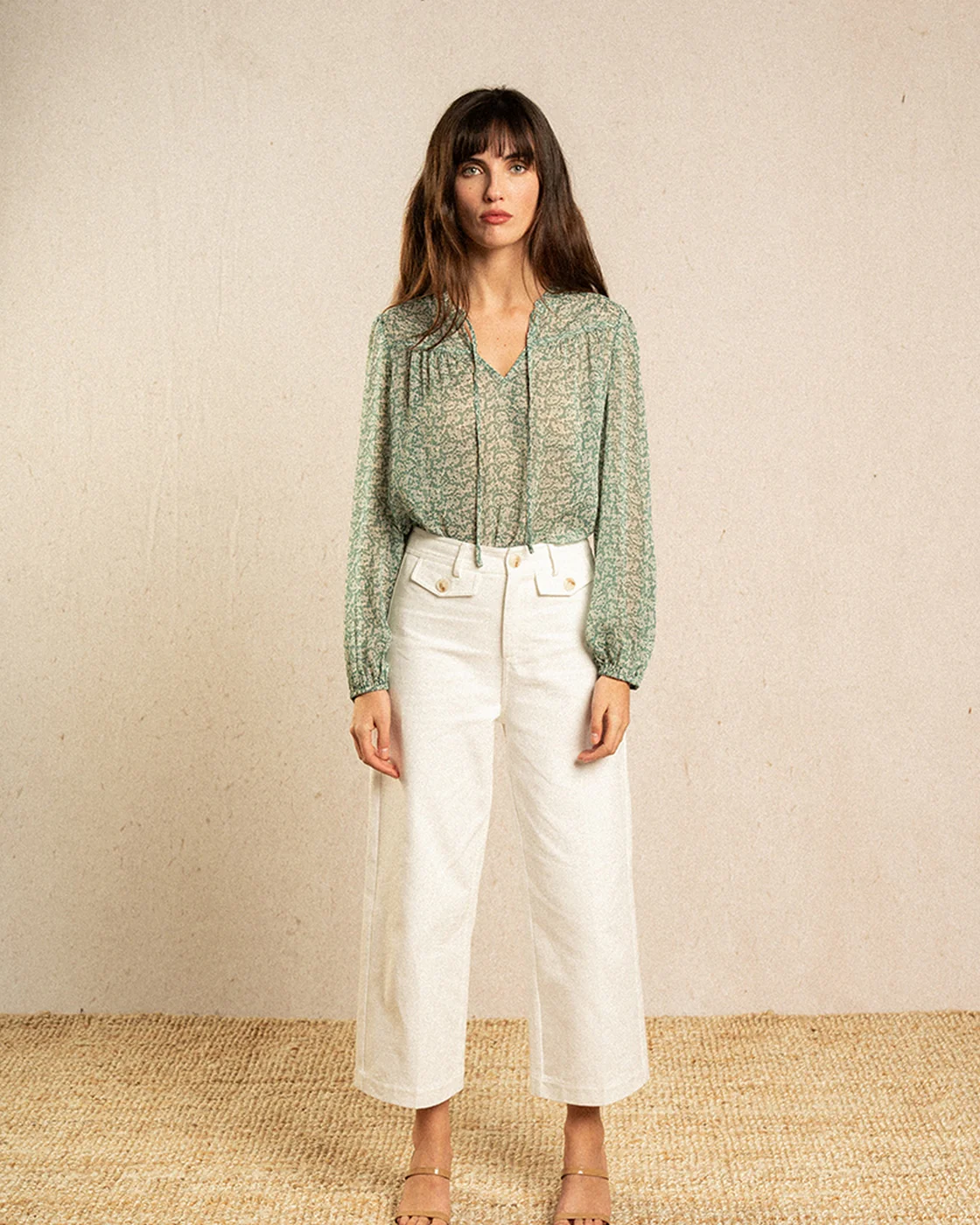 Pantalon Imaginative - Blanc - Image 4