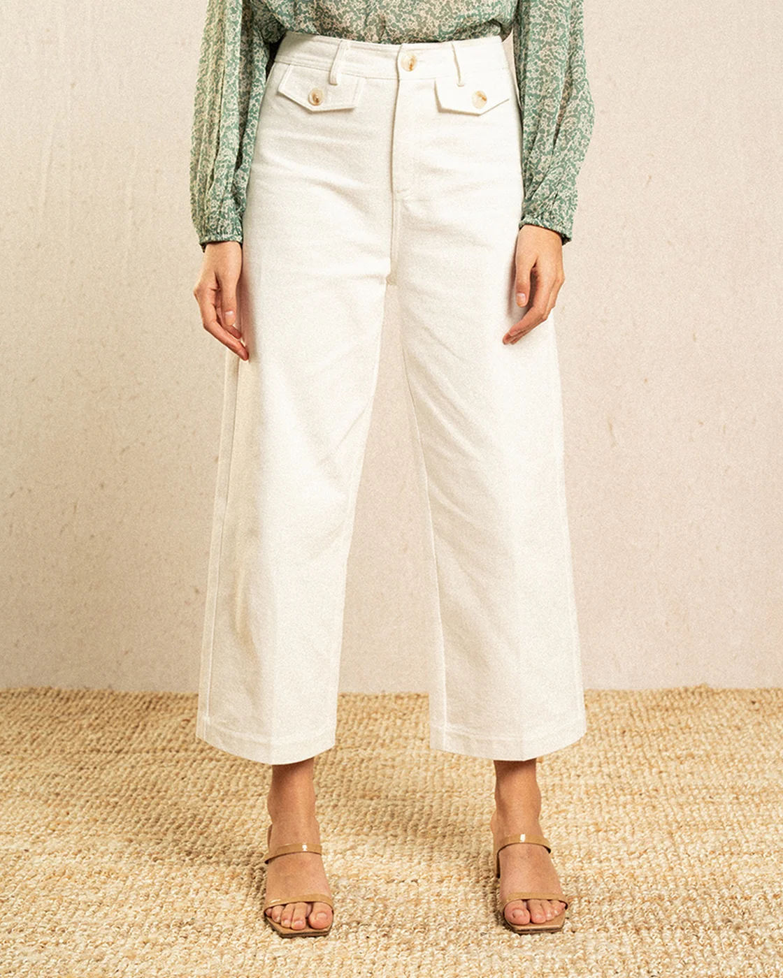 Pantalon Imaginative - Blanc - Image 7