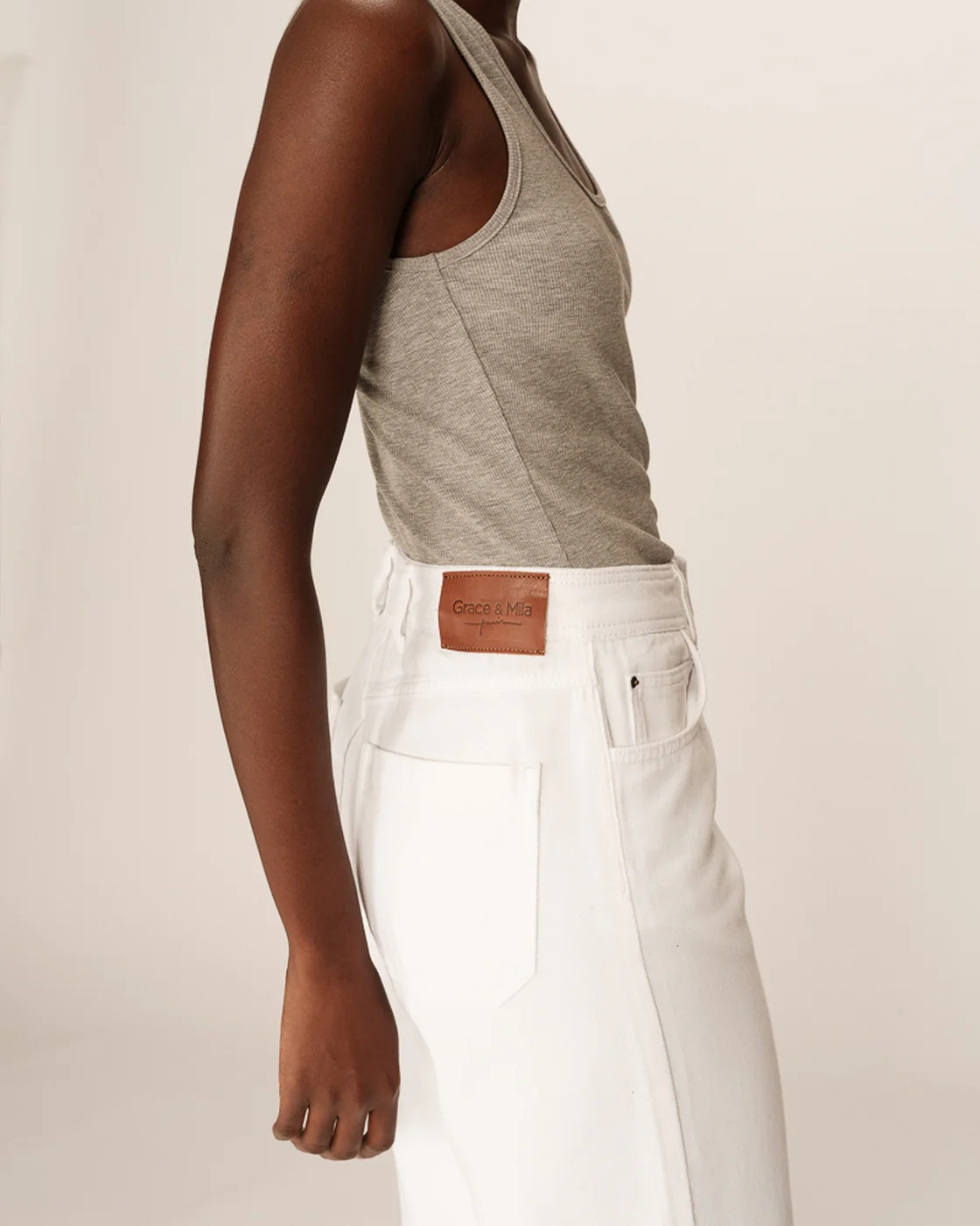 Jean James - White - Image 4