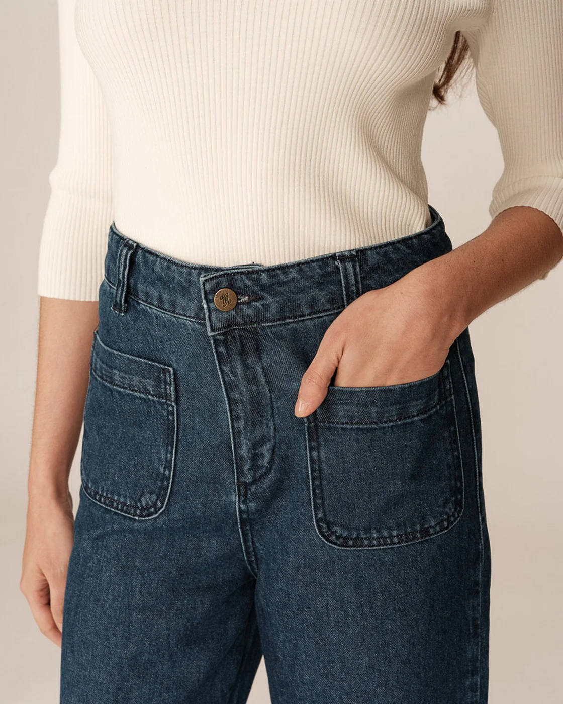 Jean Joe - Medium Blue - Image 4