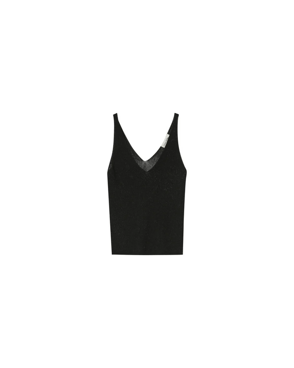 Top Paillette - Noir - Image 3
