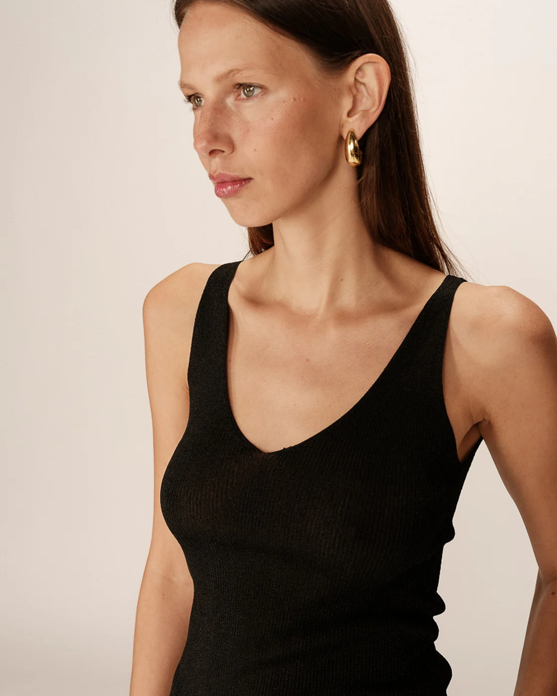 Top Paillette - Noir - Image 5