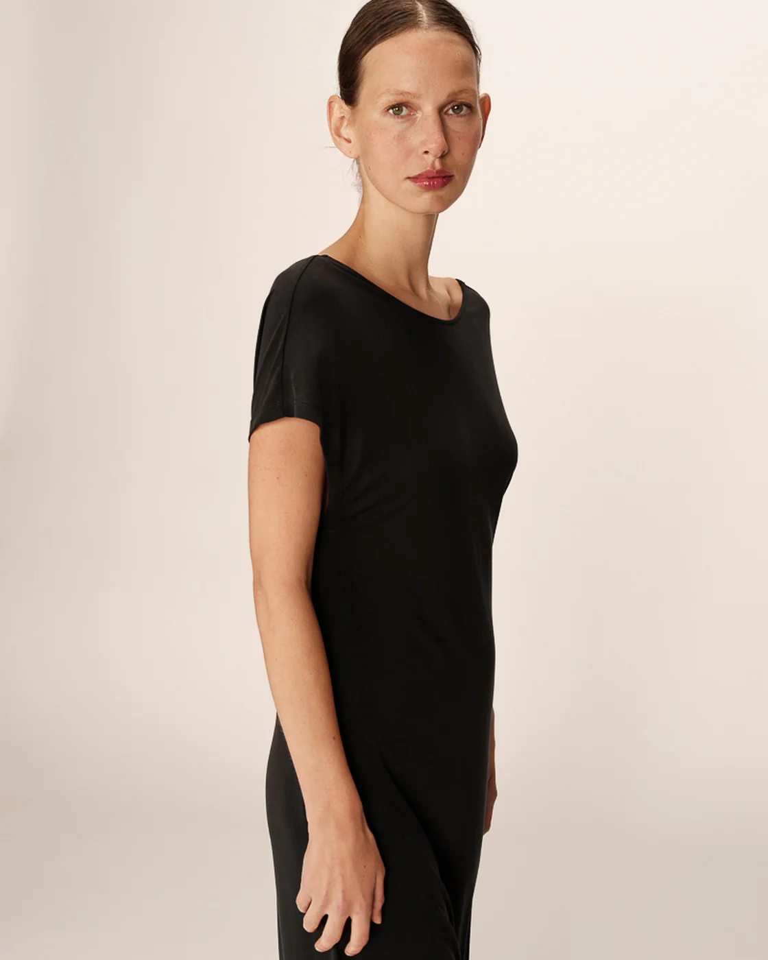 Robe Mi-Longue Peace - Anthracite - Image 4