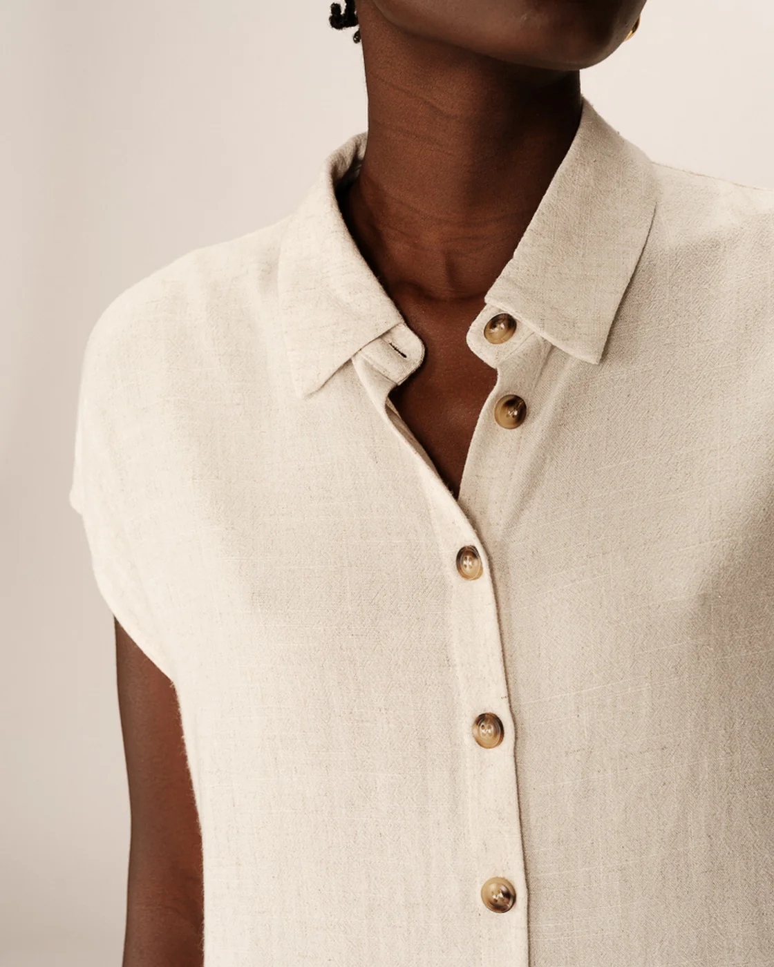 Chemise Perez - Beige - Image 5